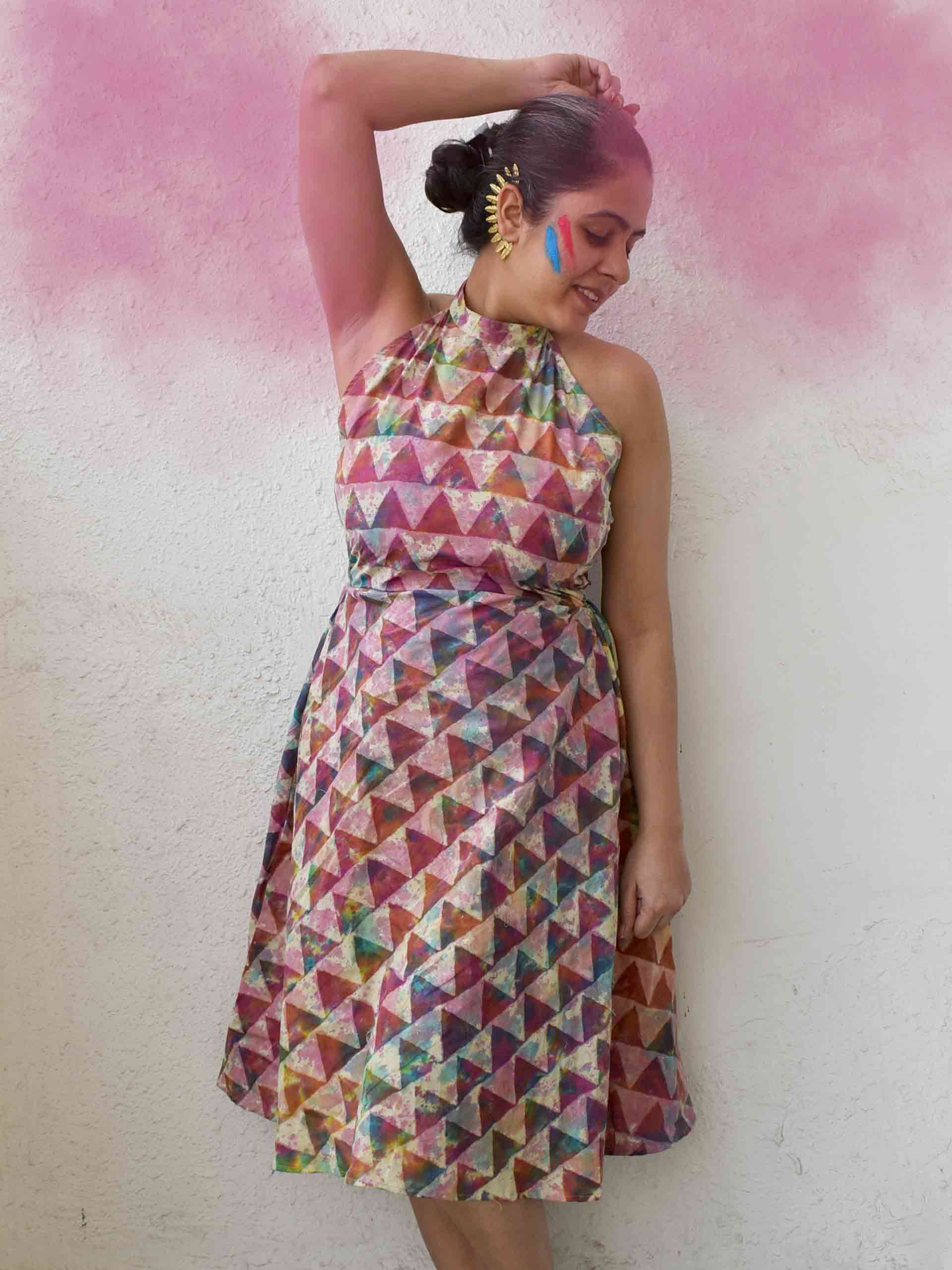 Hungama - printed cotton dress