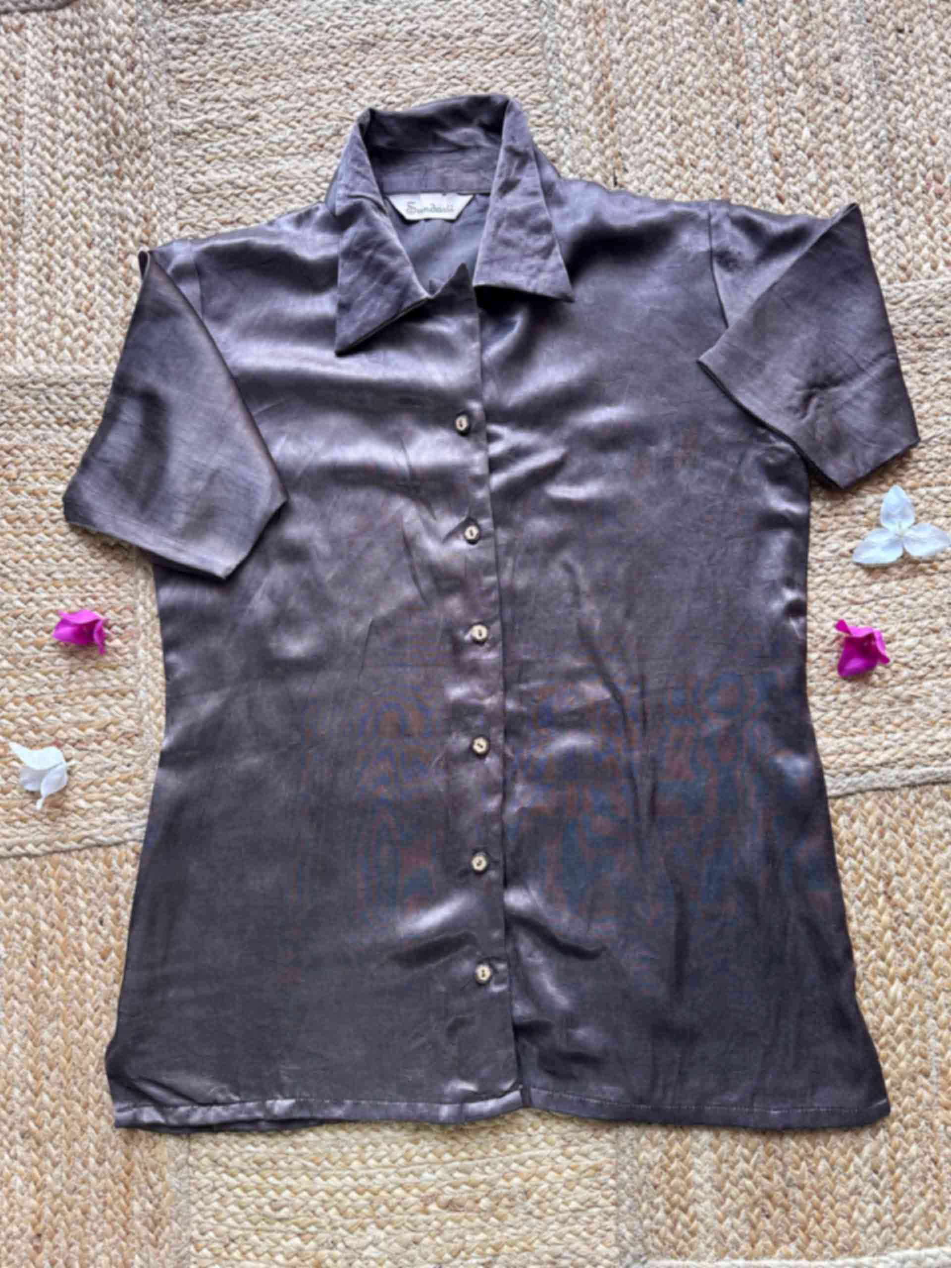 Sample 019 - Mashru silk shirt