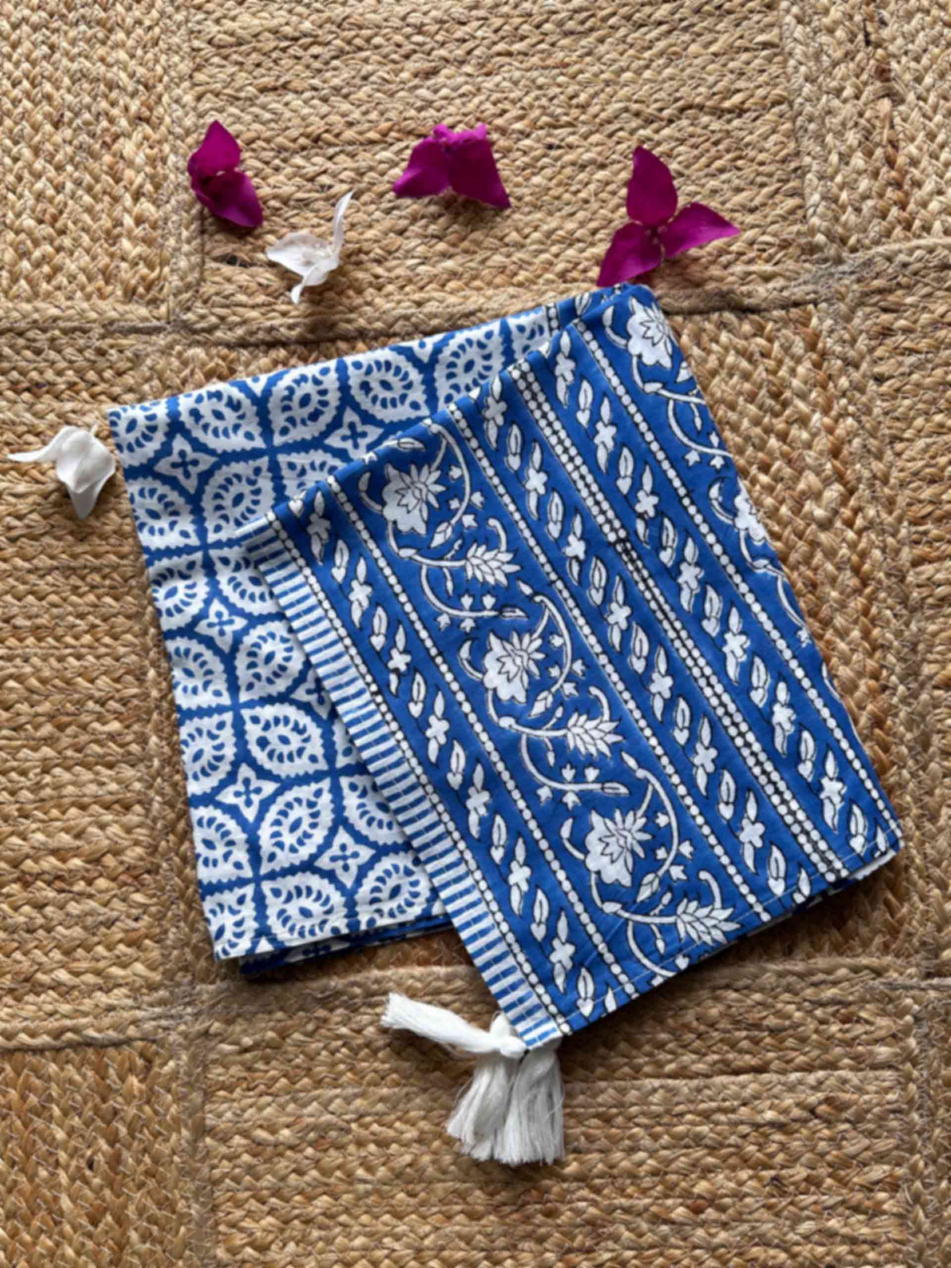 Neela - Dabu Cotton stole