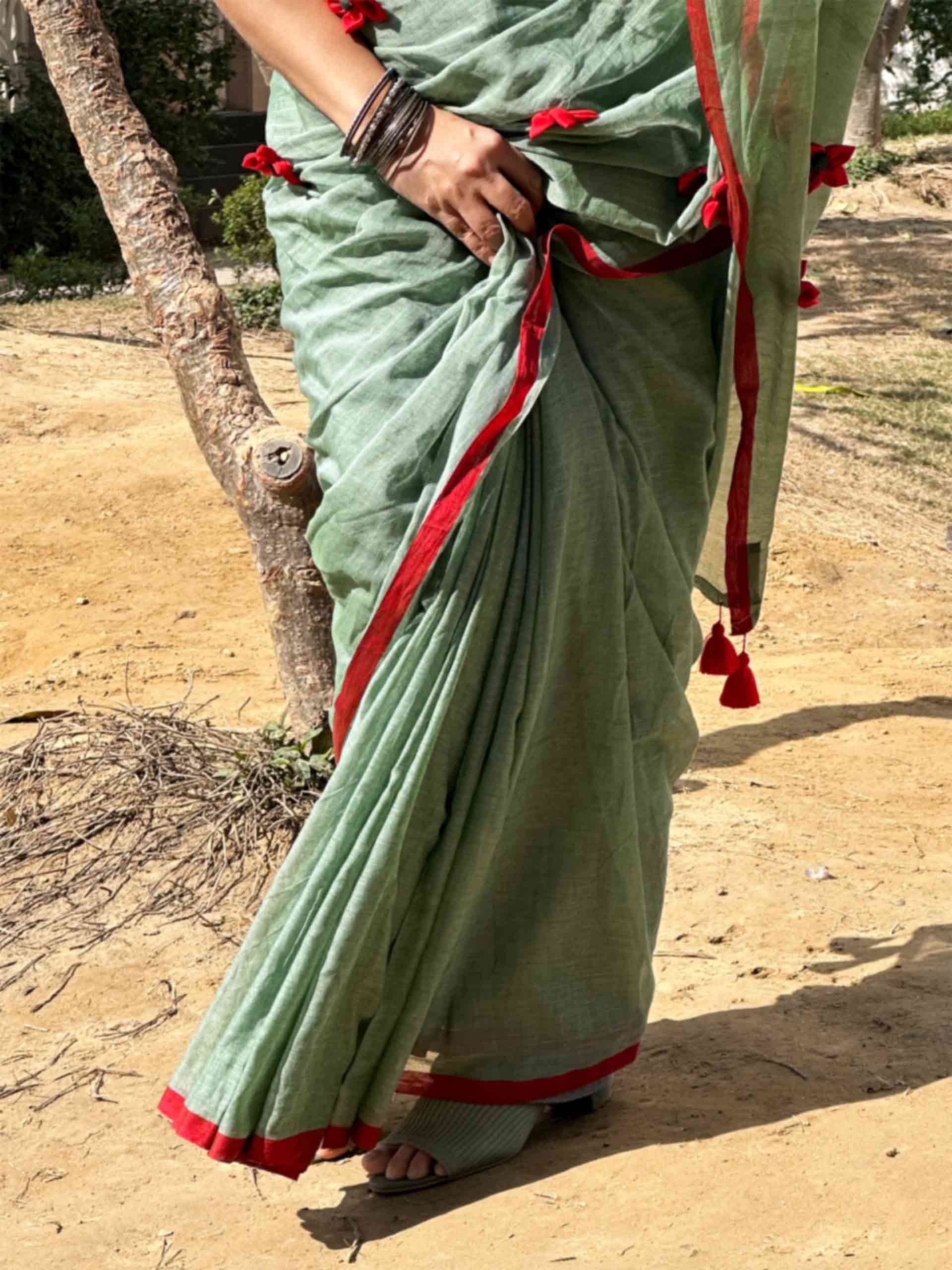 Gulnaar  - mul cotton saree