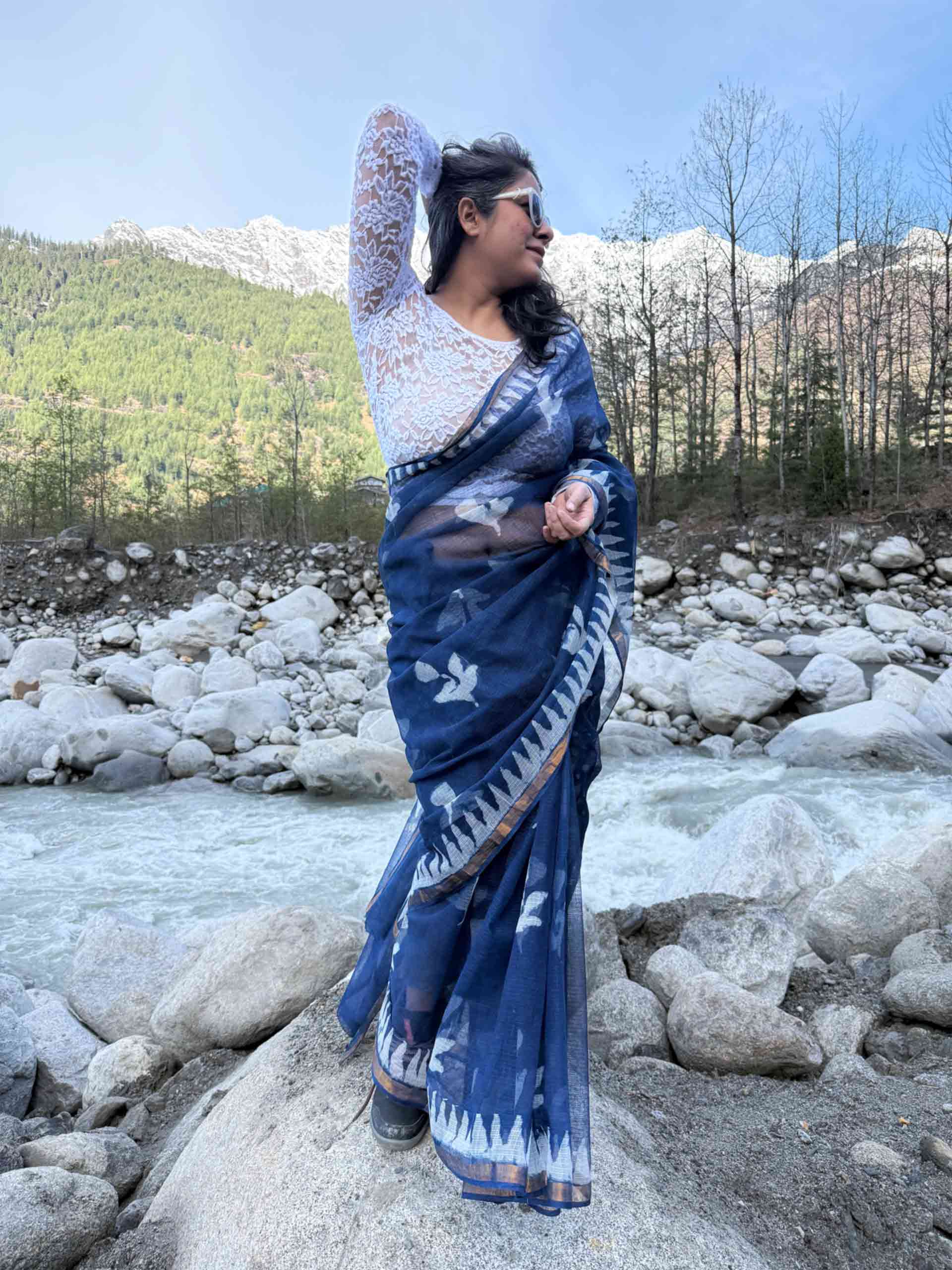 Dilkash - Dabu Kota Doria Saree