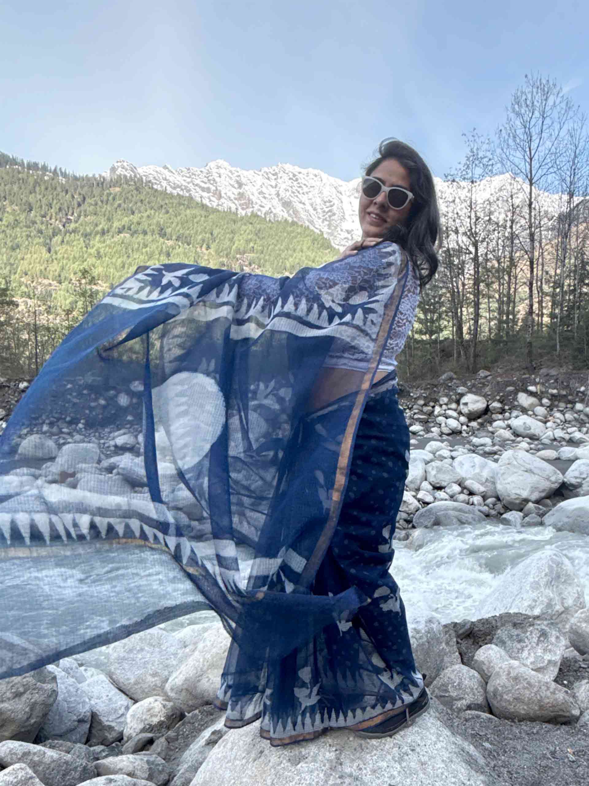 Dilkash - Dabu Kota Doria Saree