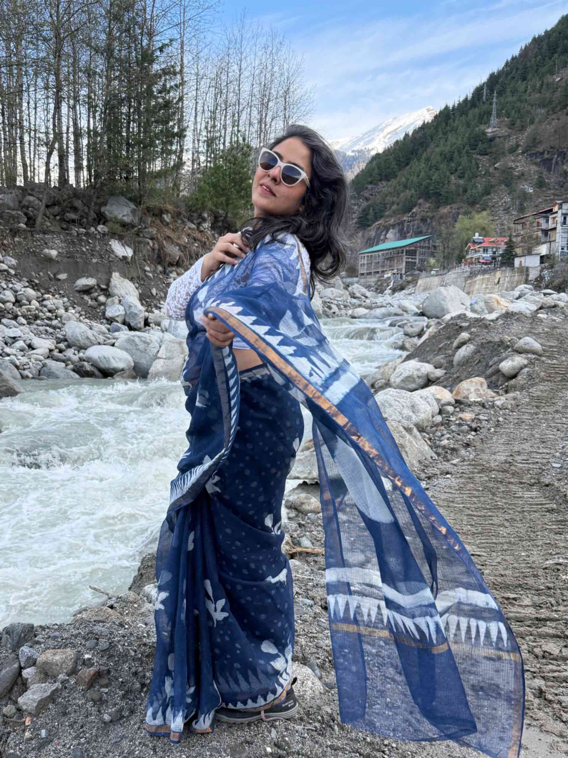 Dilkash - Dabu Kota Doria Saree