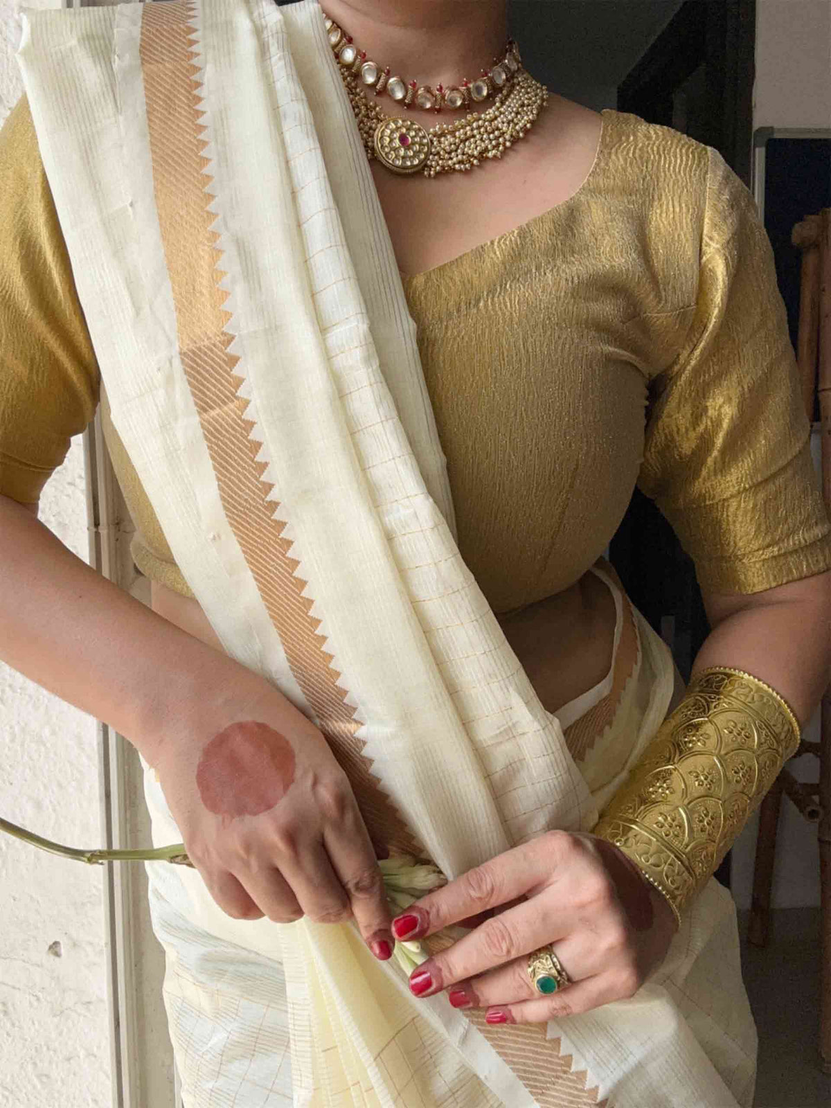 Malli - Mangalgiri Pattu Silk Saree