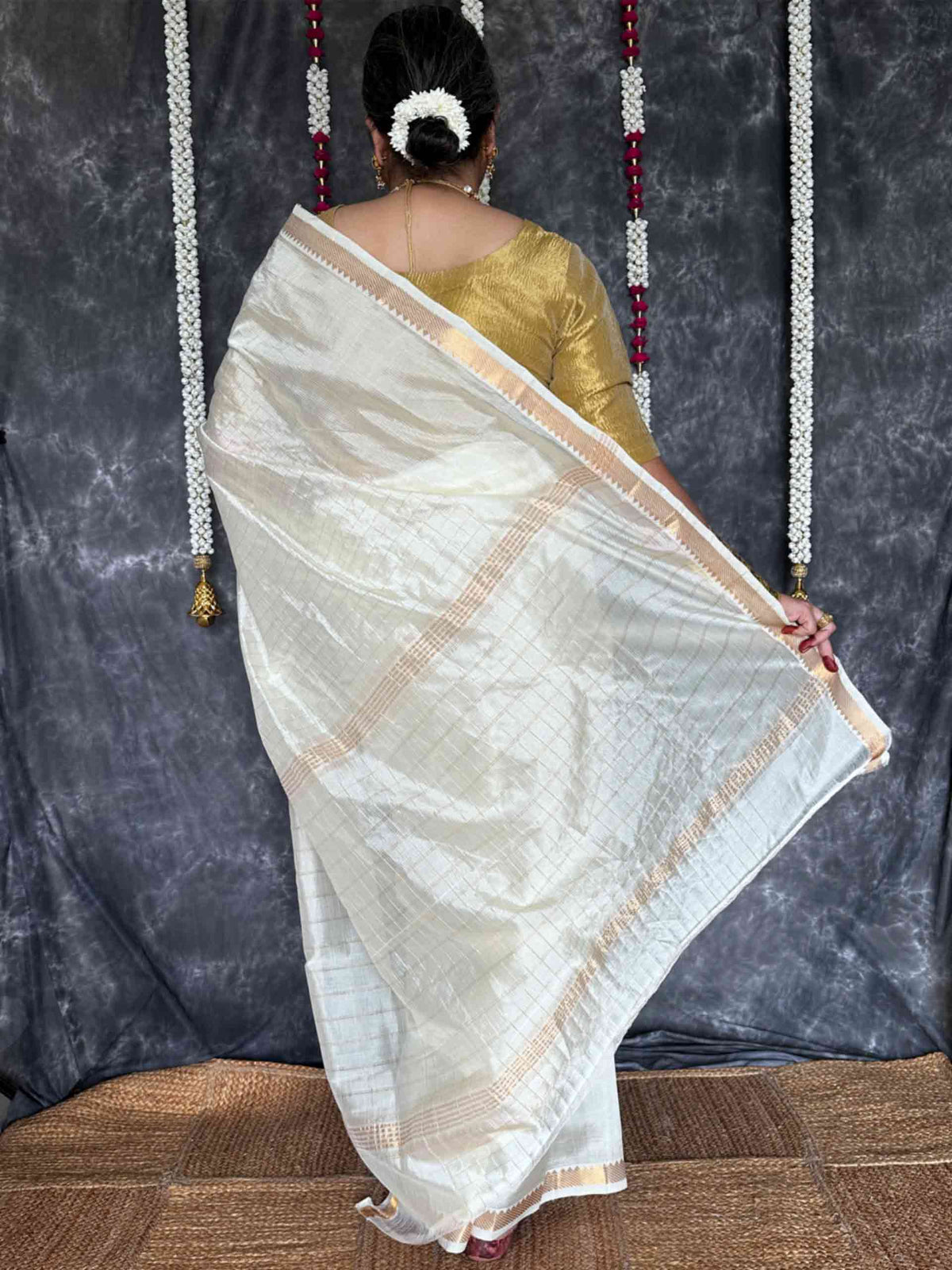 Malli - Mangalgiri Pattu Silk Saree