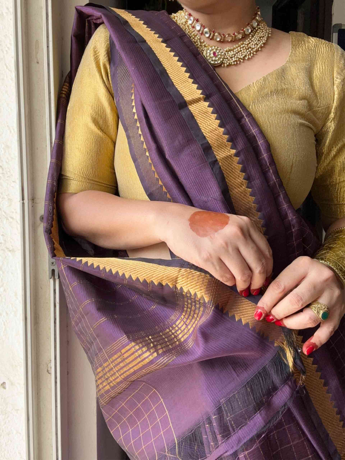 Jamuni - Mangalgiri Pattu Silk Saree