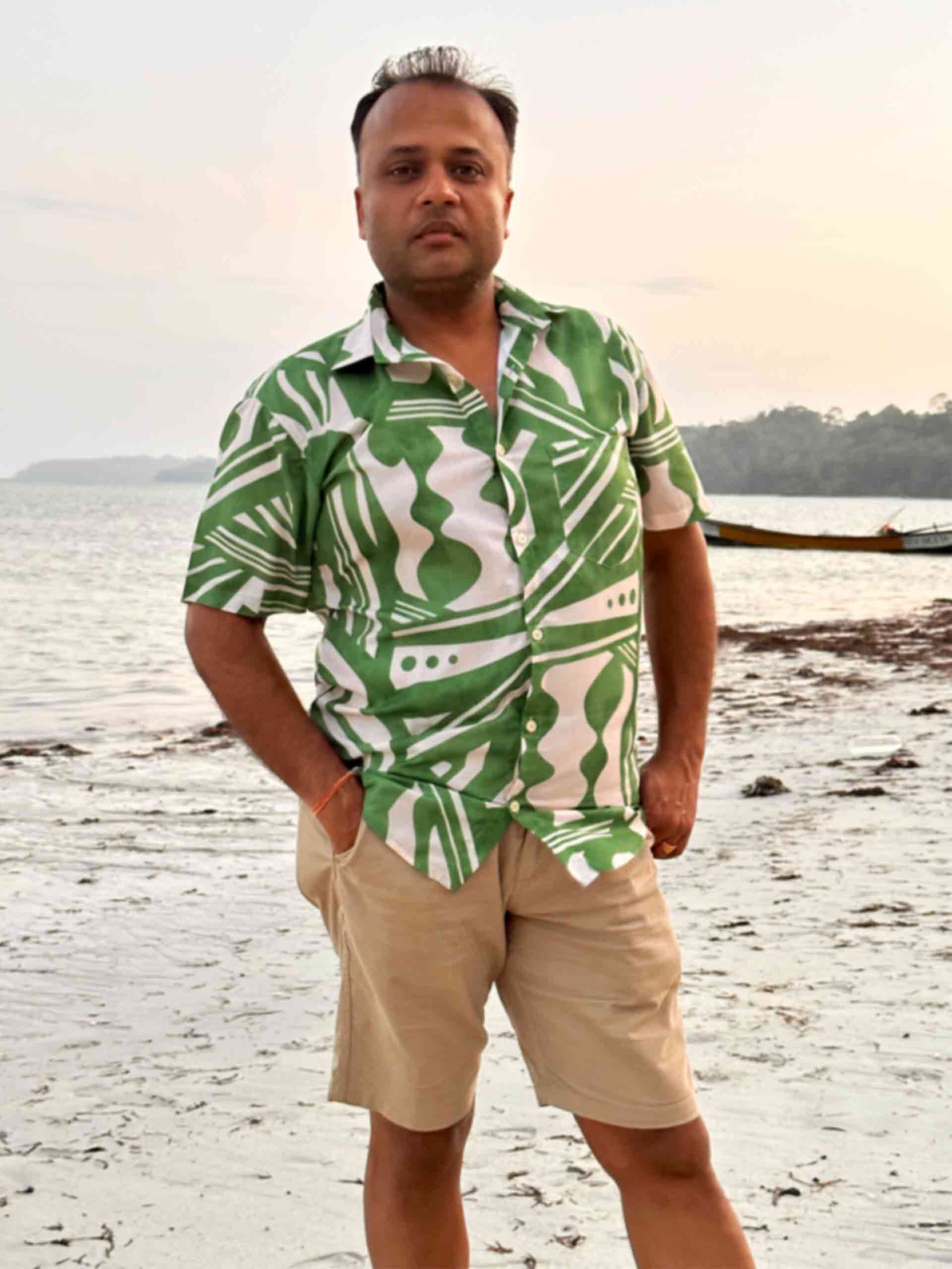 Grisham  - Printed Shirt