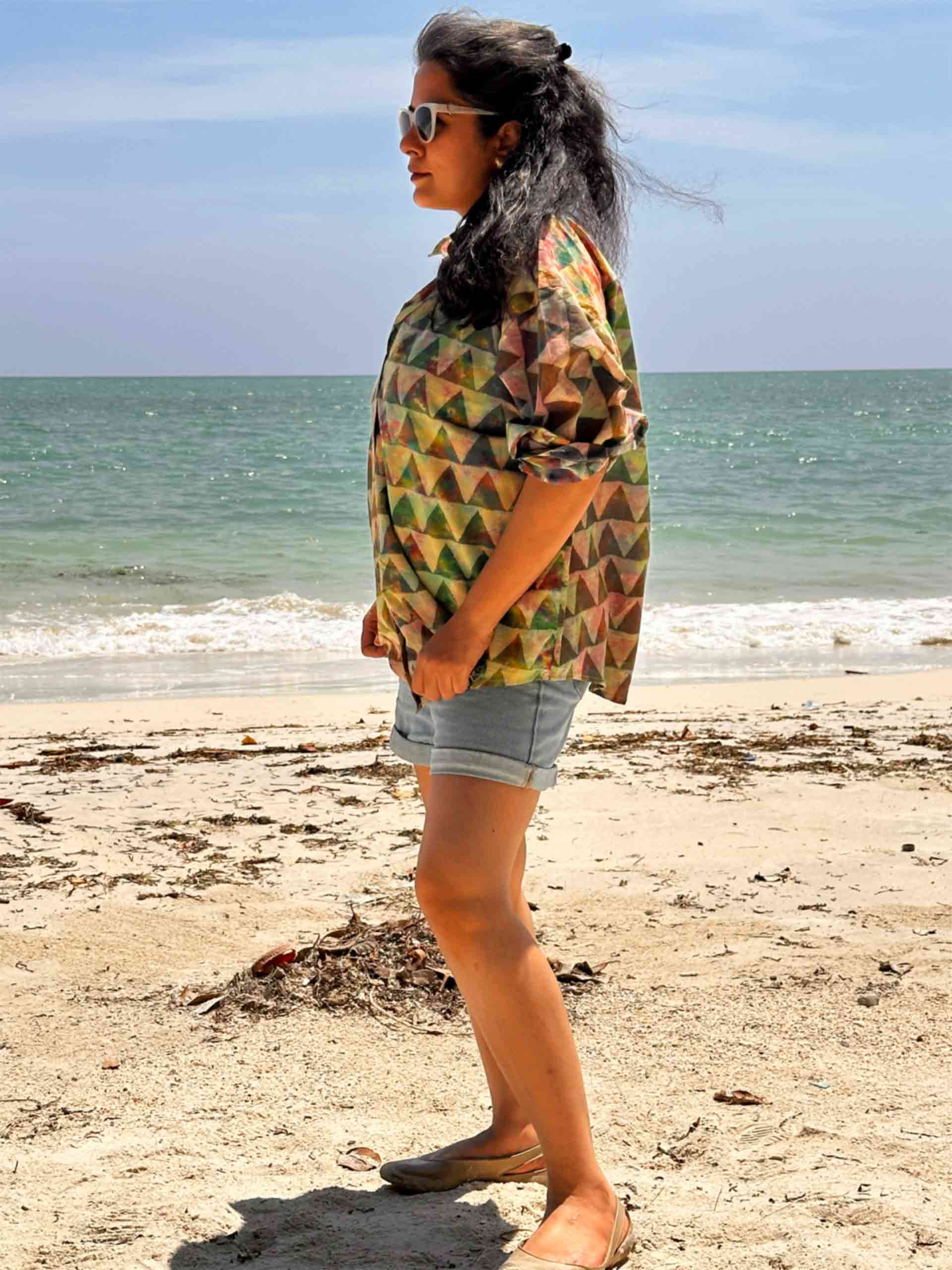 Pyramids - oversized Shirt
