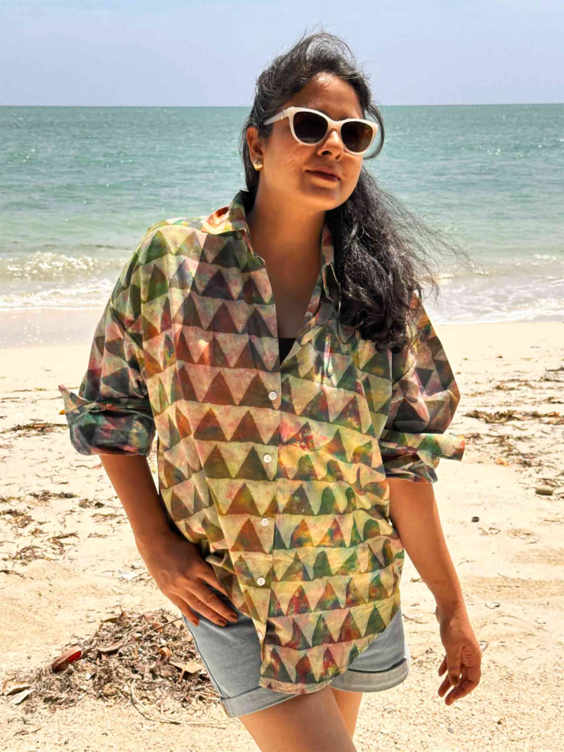 Pyramids - oversized Shirt
