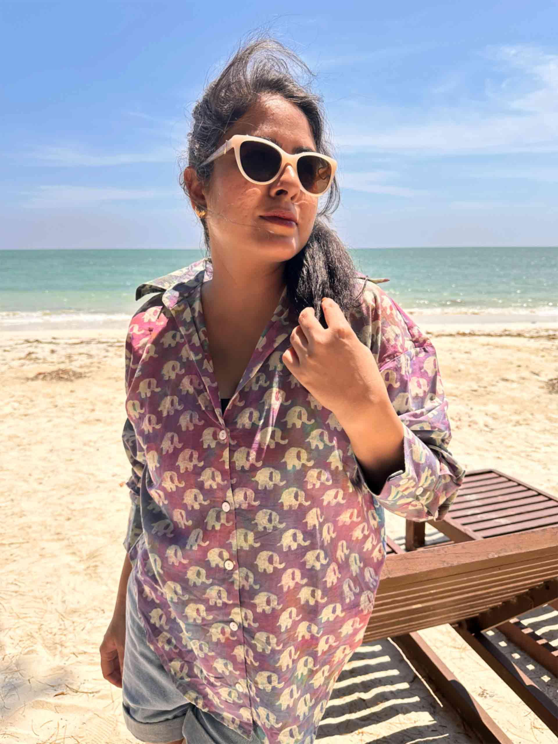 Rangon ka hungama - Printed oversized Shirt