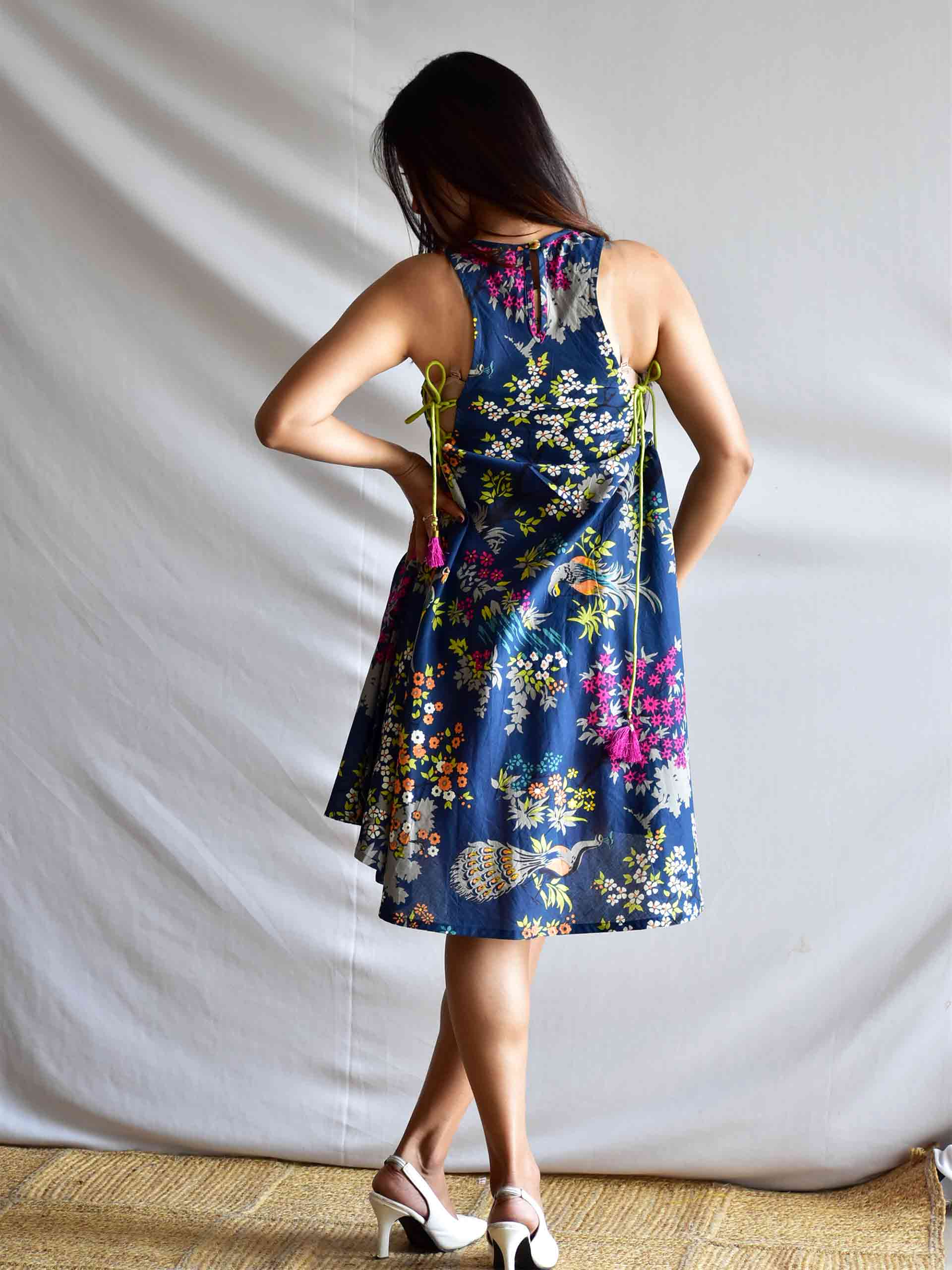 Grace - Tie Knot Short Dress