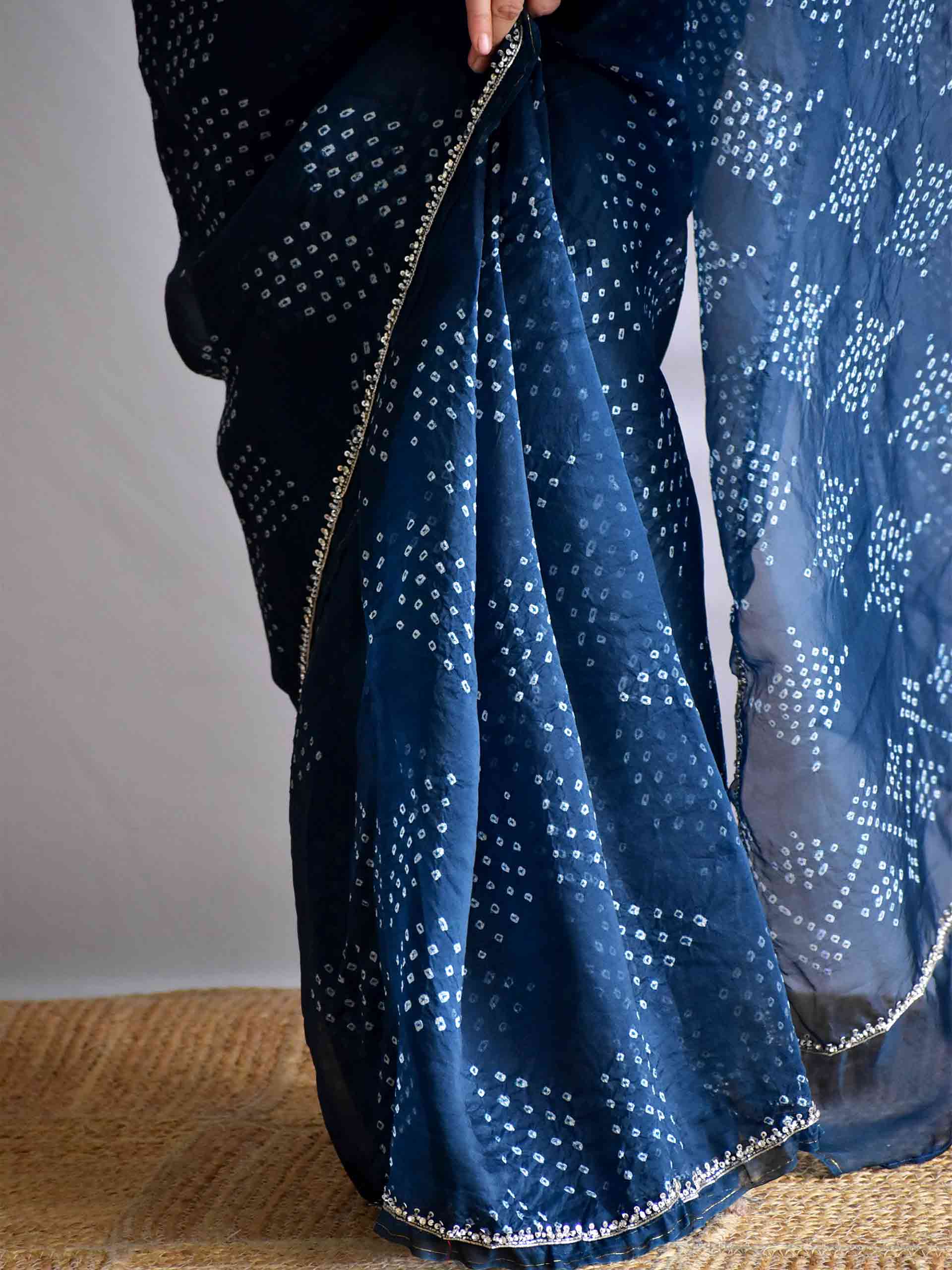 Rustam - Organza Silk saree