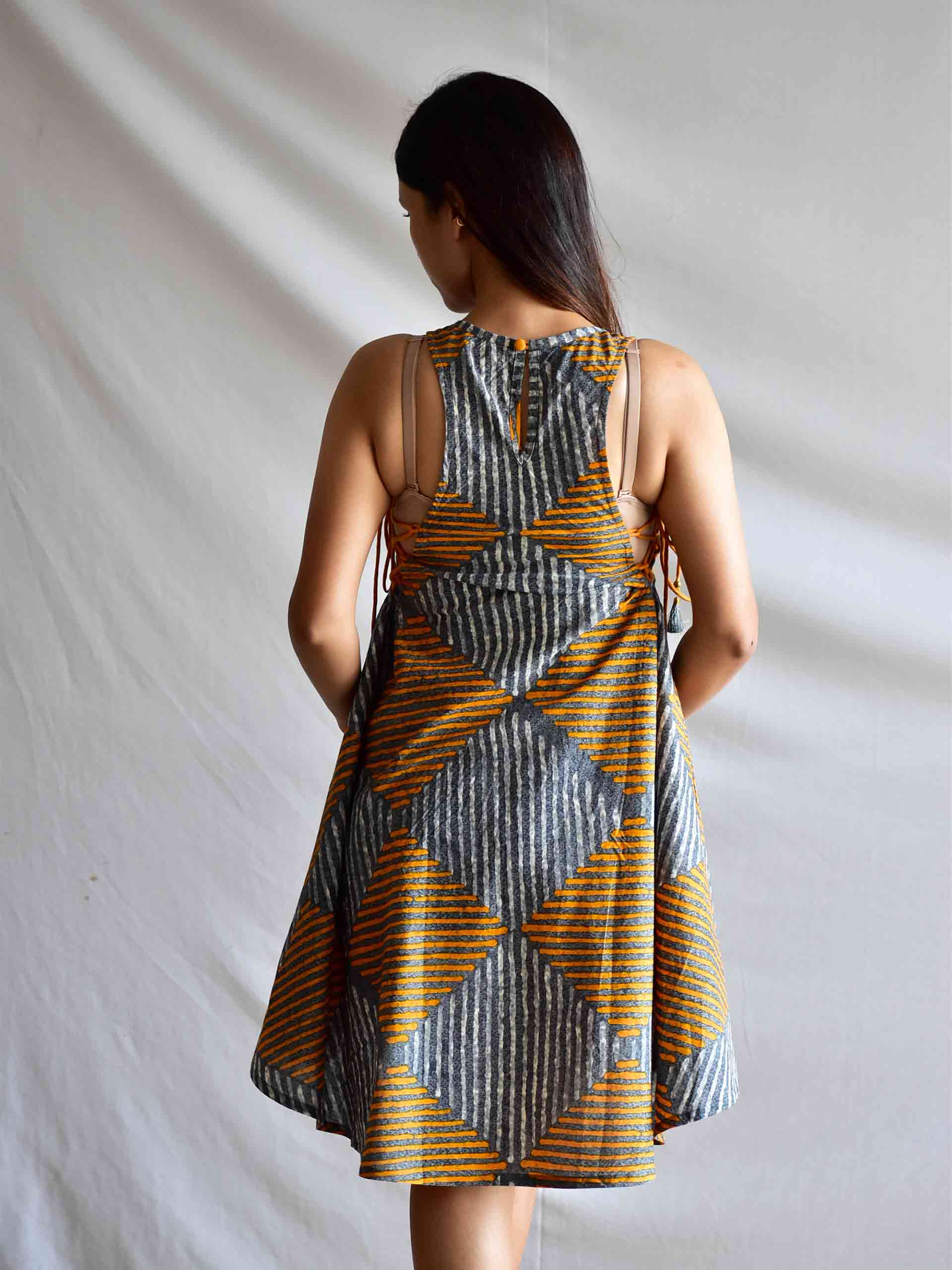 Aurora - Tie Knot Short Dress