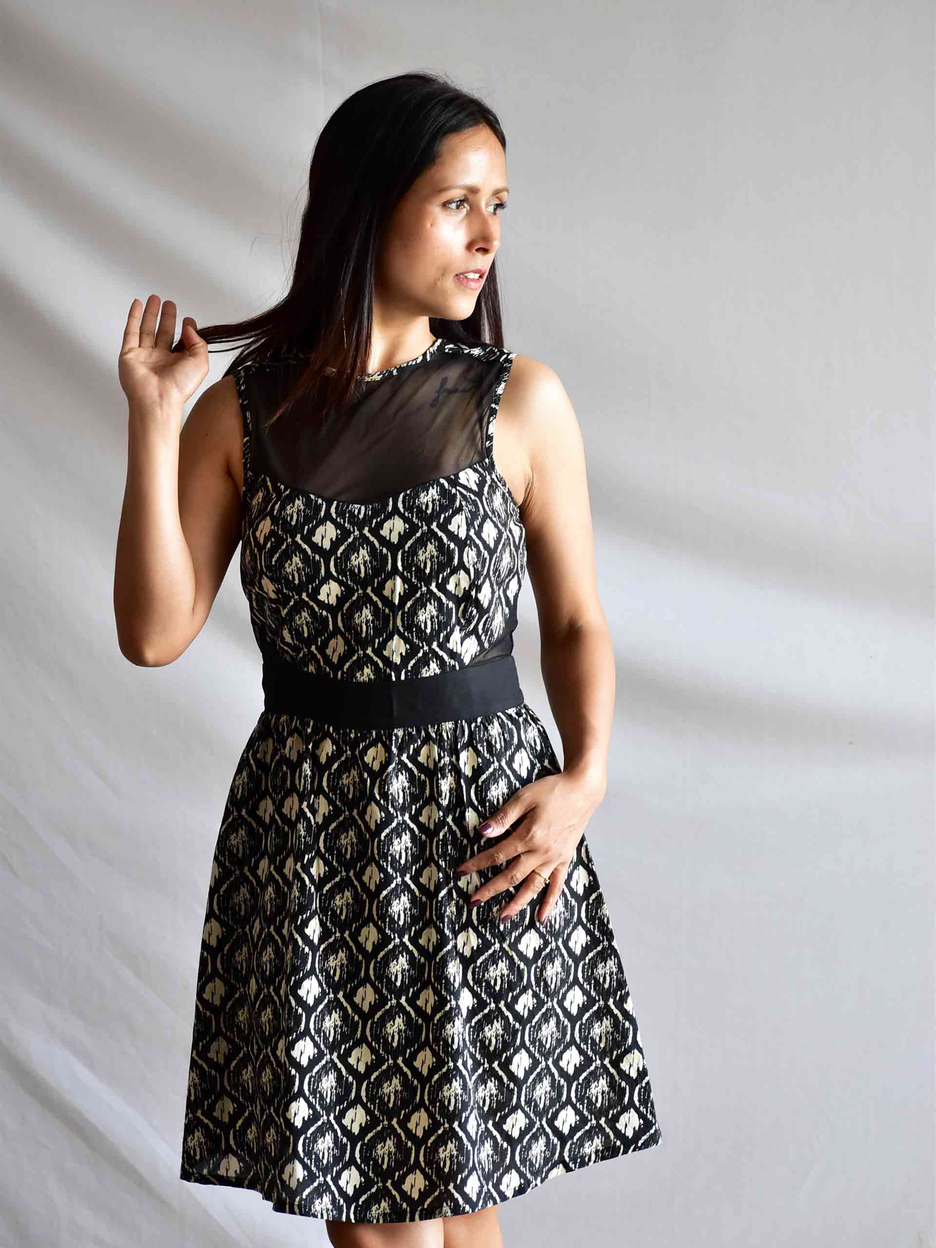 Ember - Net Short Dress