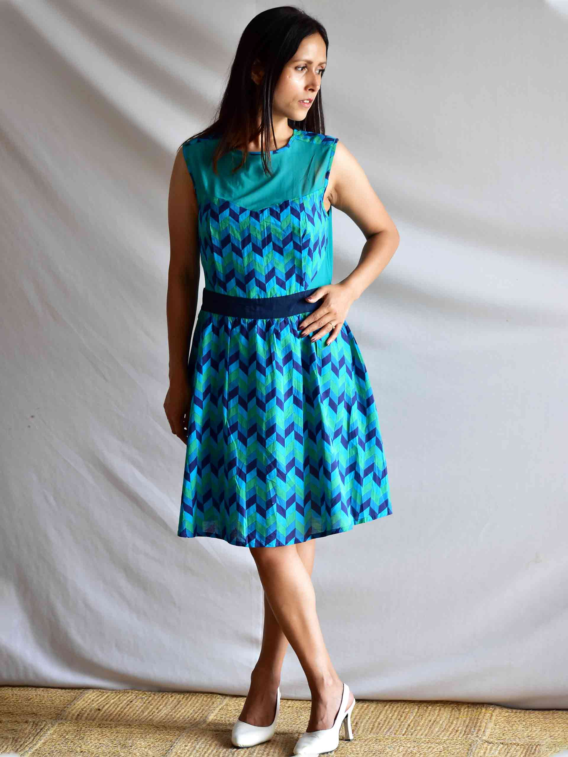 Hazel - Net Short Dress