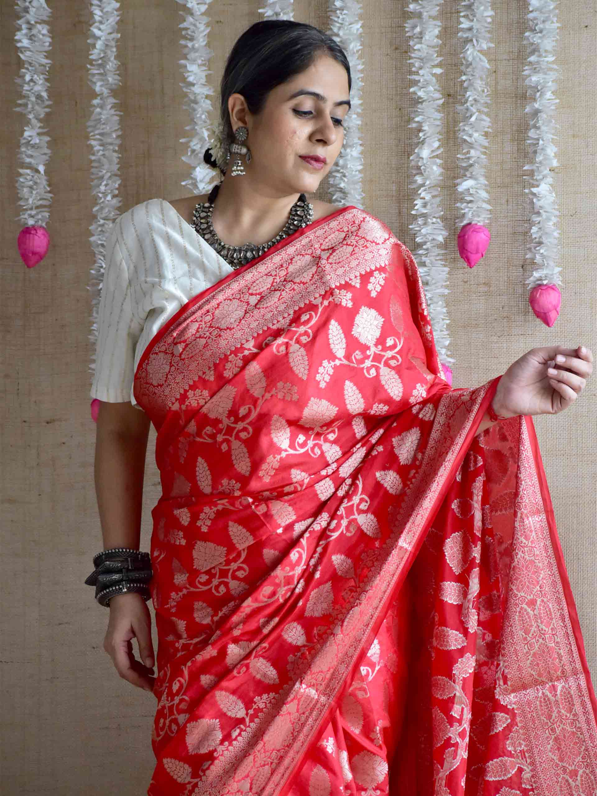 Kumudini - Brocade Saree