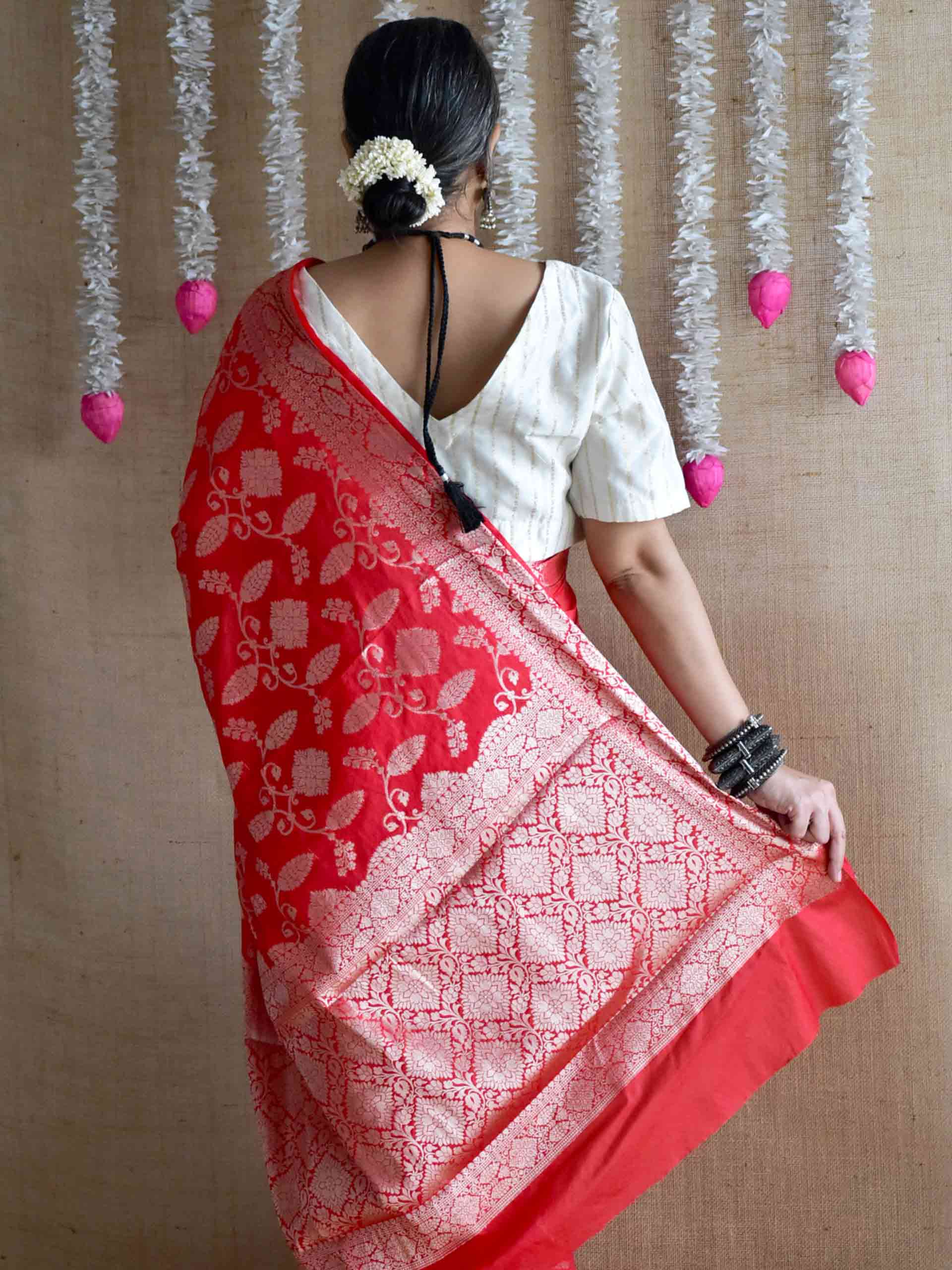 Kumudini - Brocade Saree