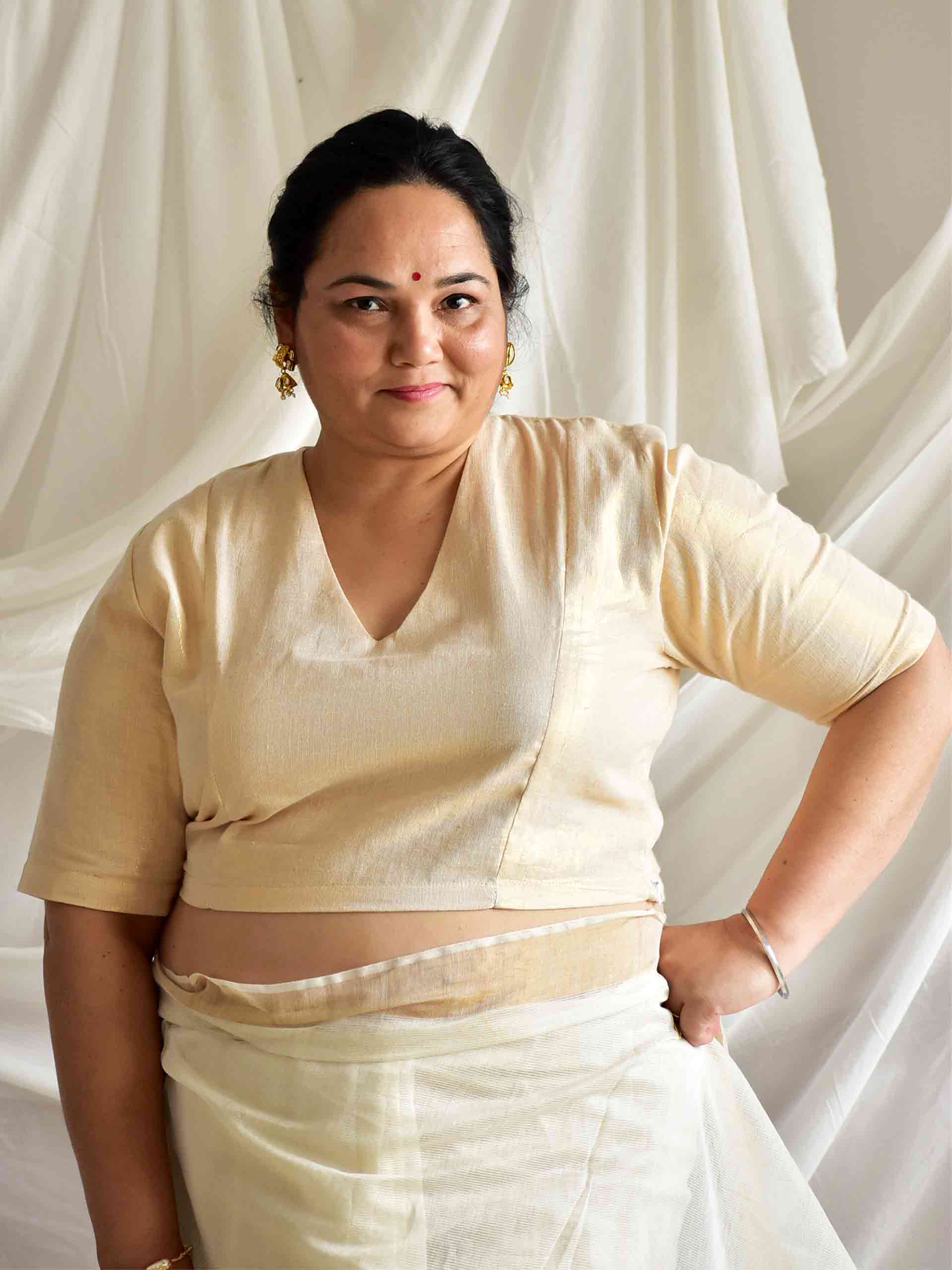 Golden era - Plus Size Blouse