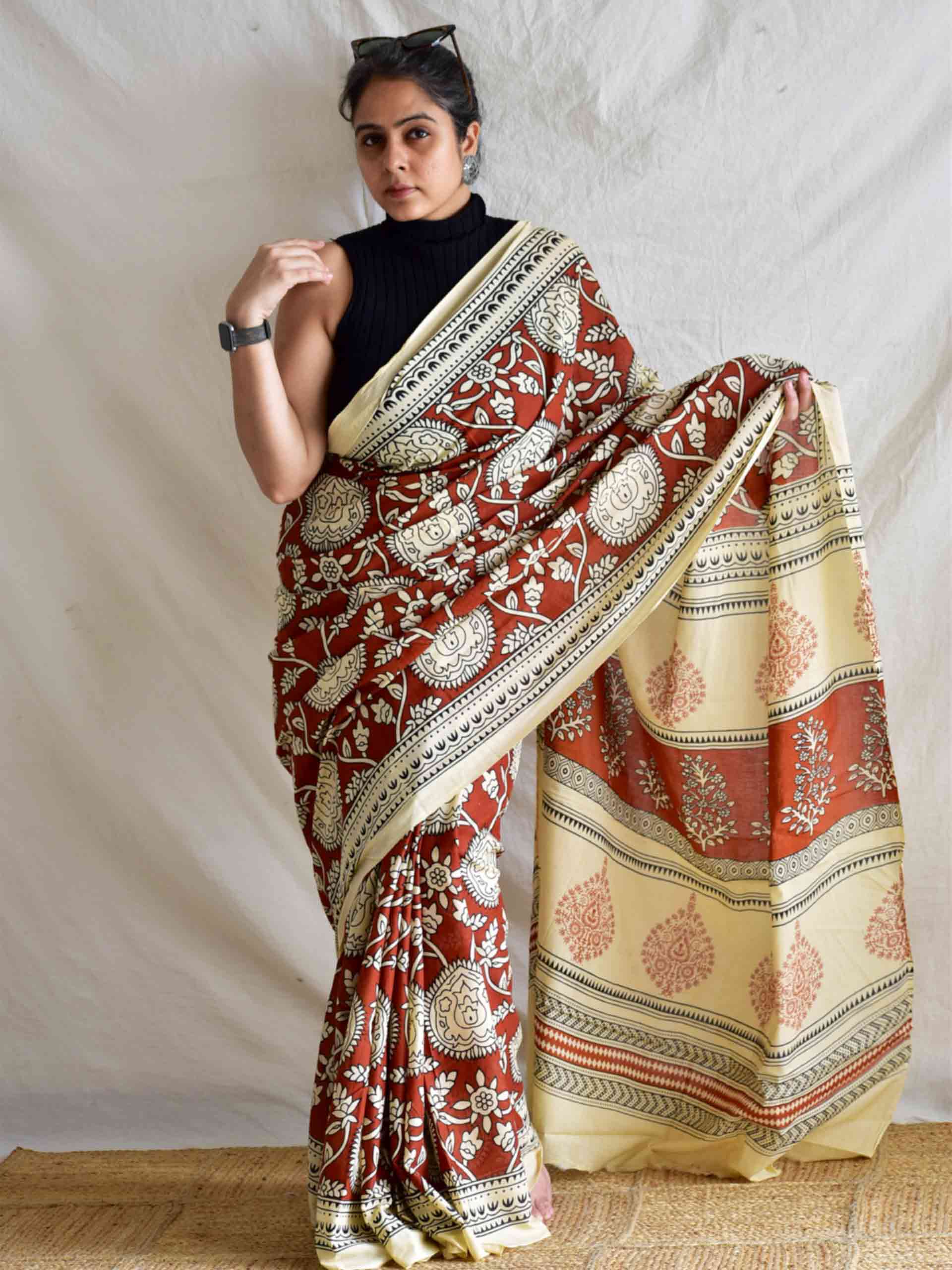 9 TO 9 SAREE - Mul cotton saree