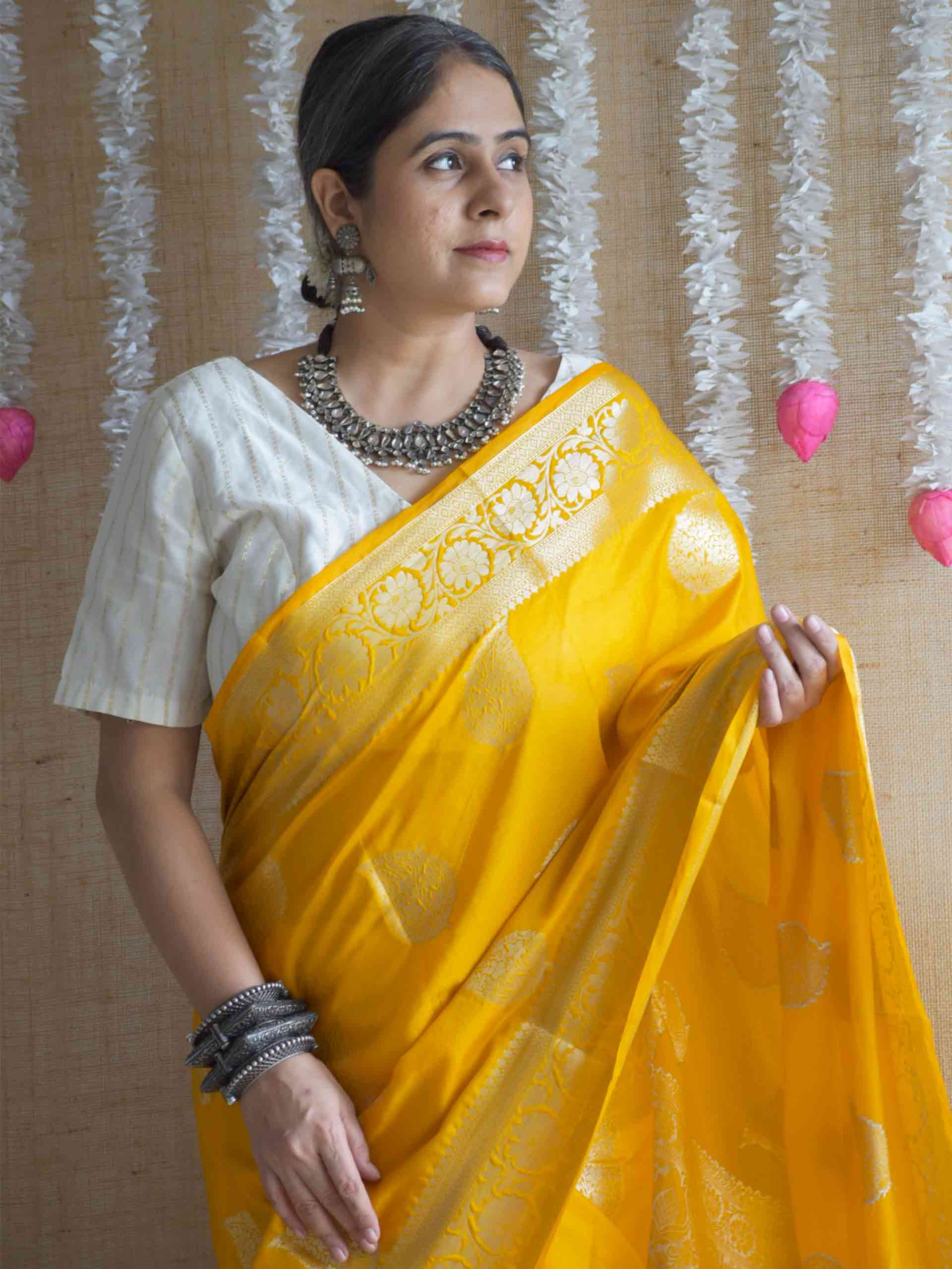 Bushra - Brocade Saree