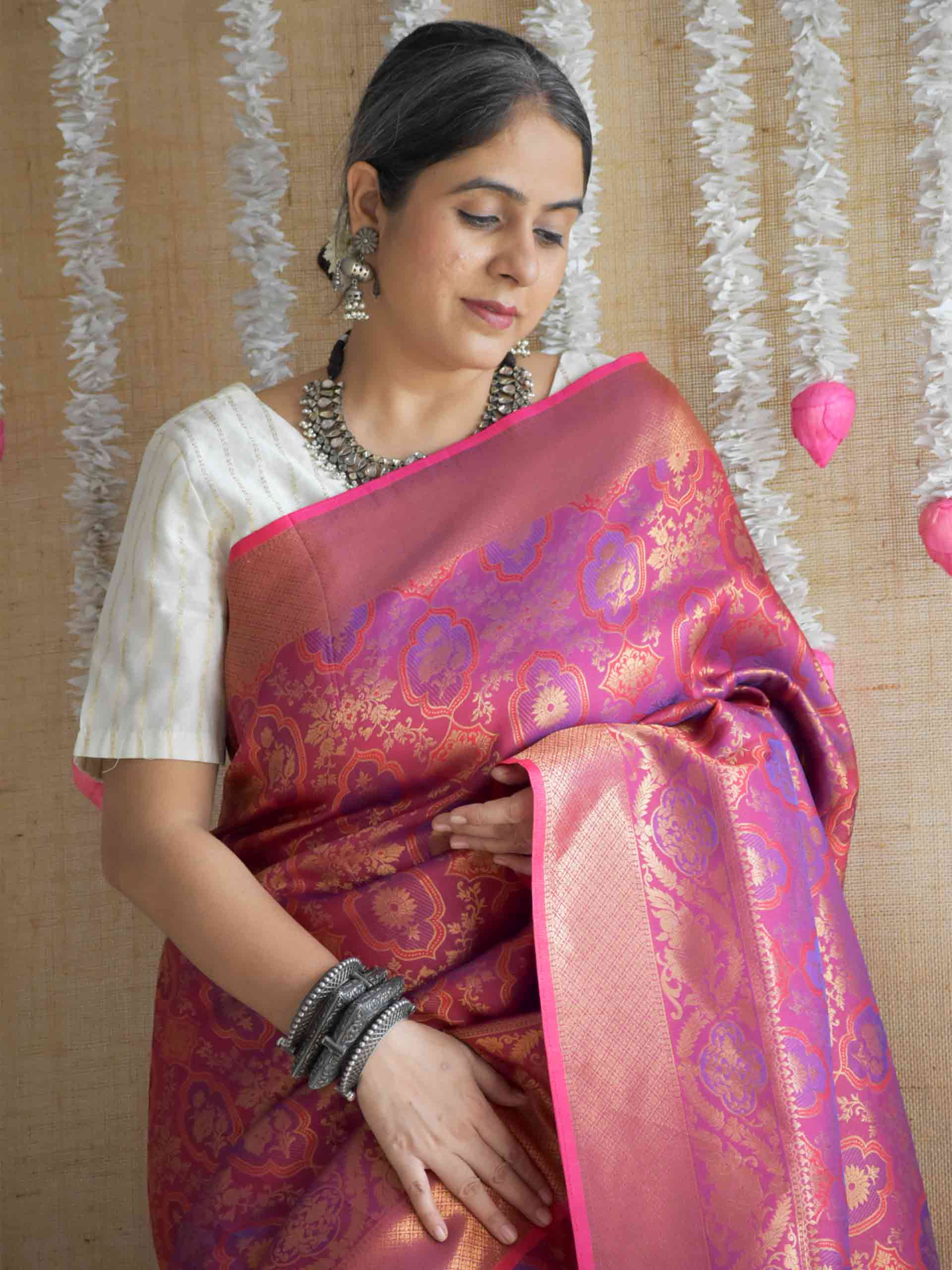 Mehreen - silk BROCADE saree
