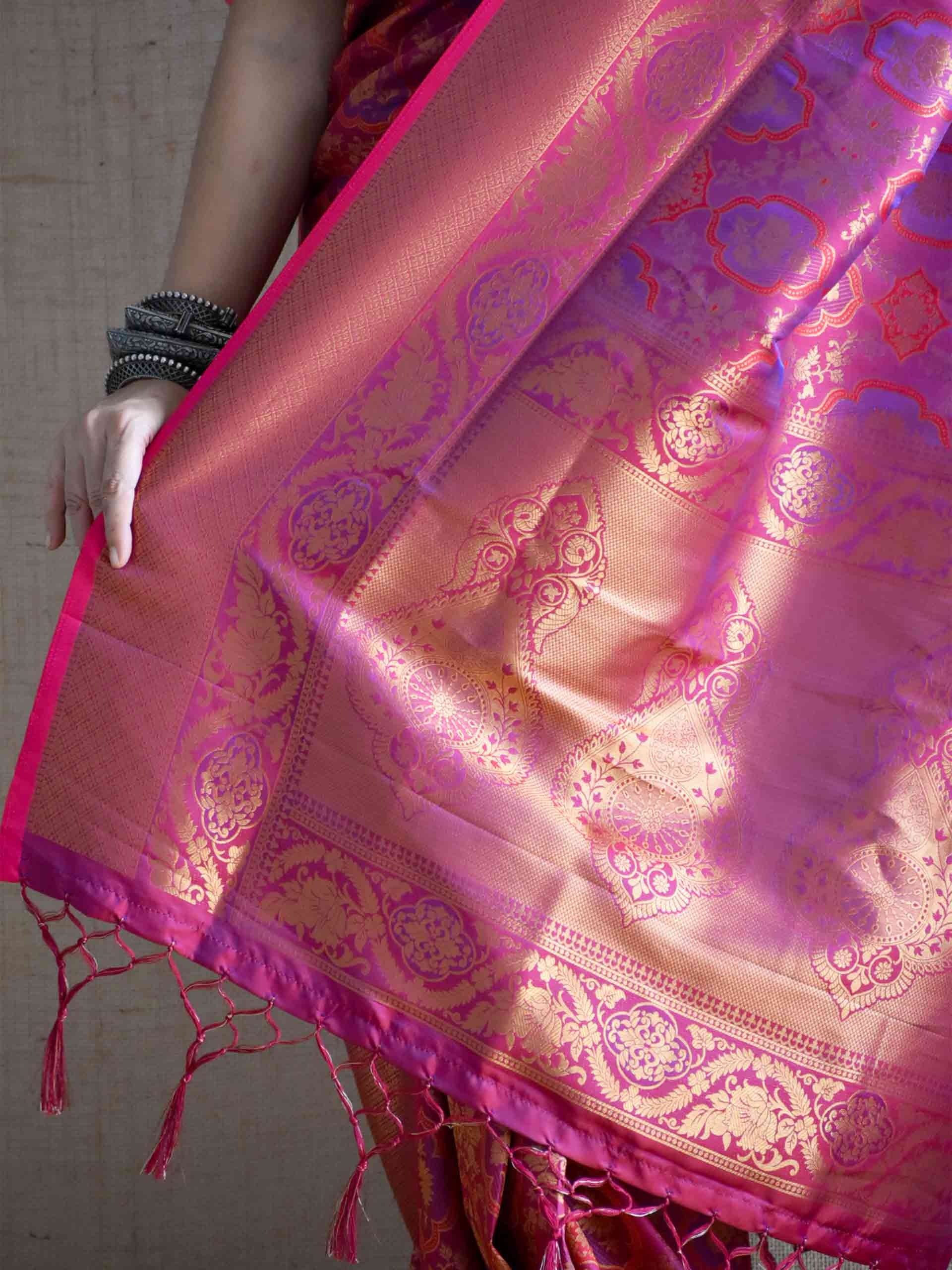 Mehreen - silk BROCADE saree