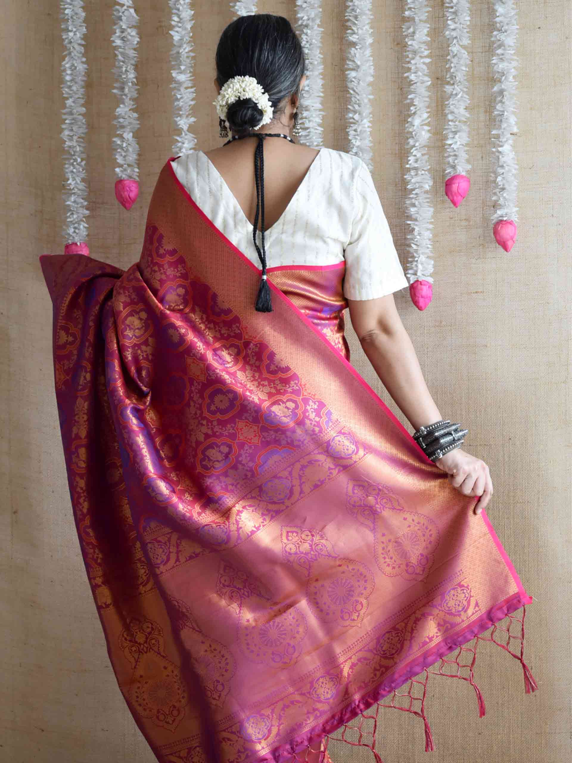 Mehreen - silk BROCADE saree