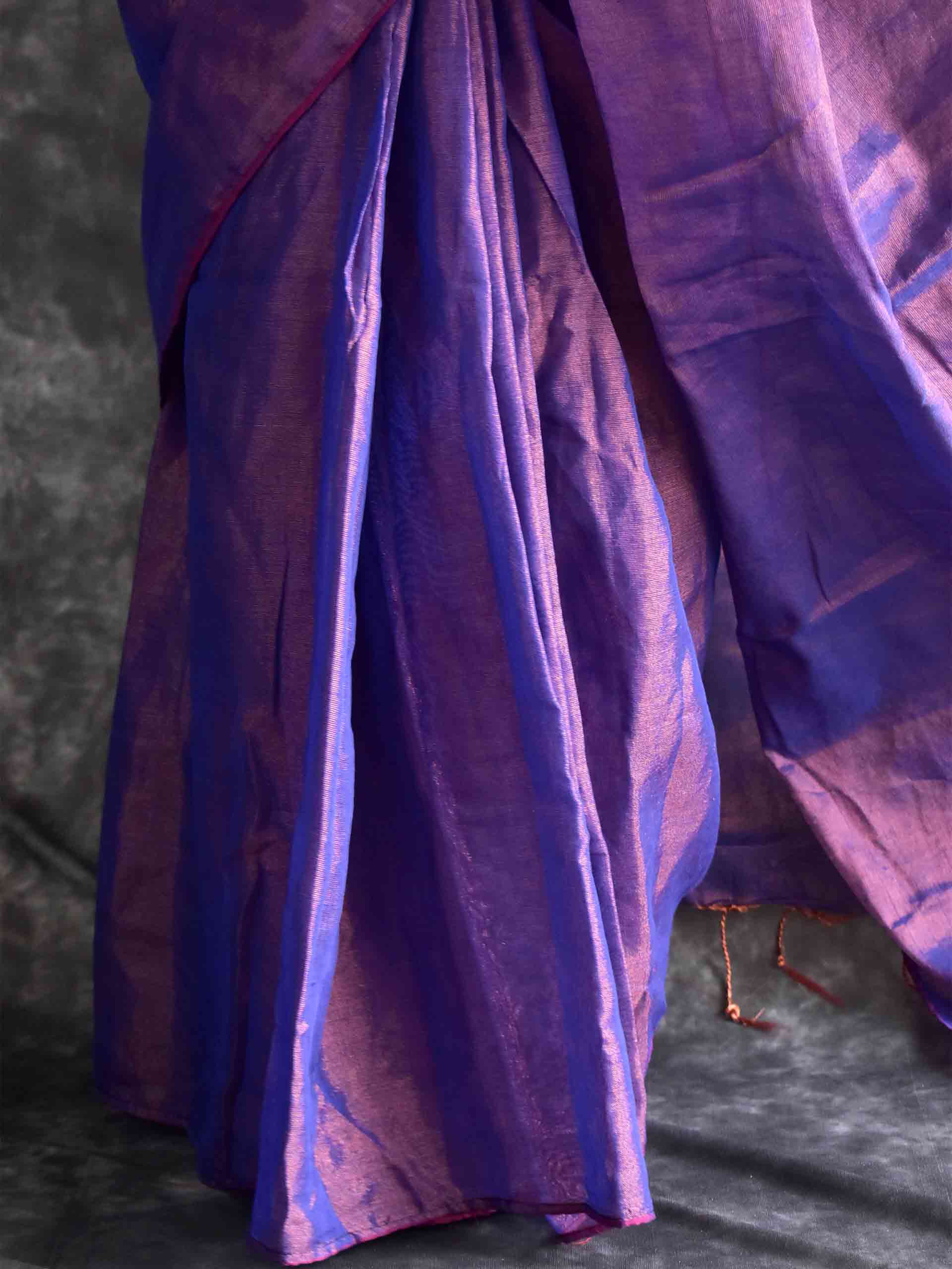 Royalty - Tissue silk saree