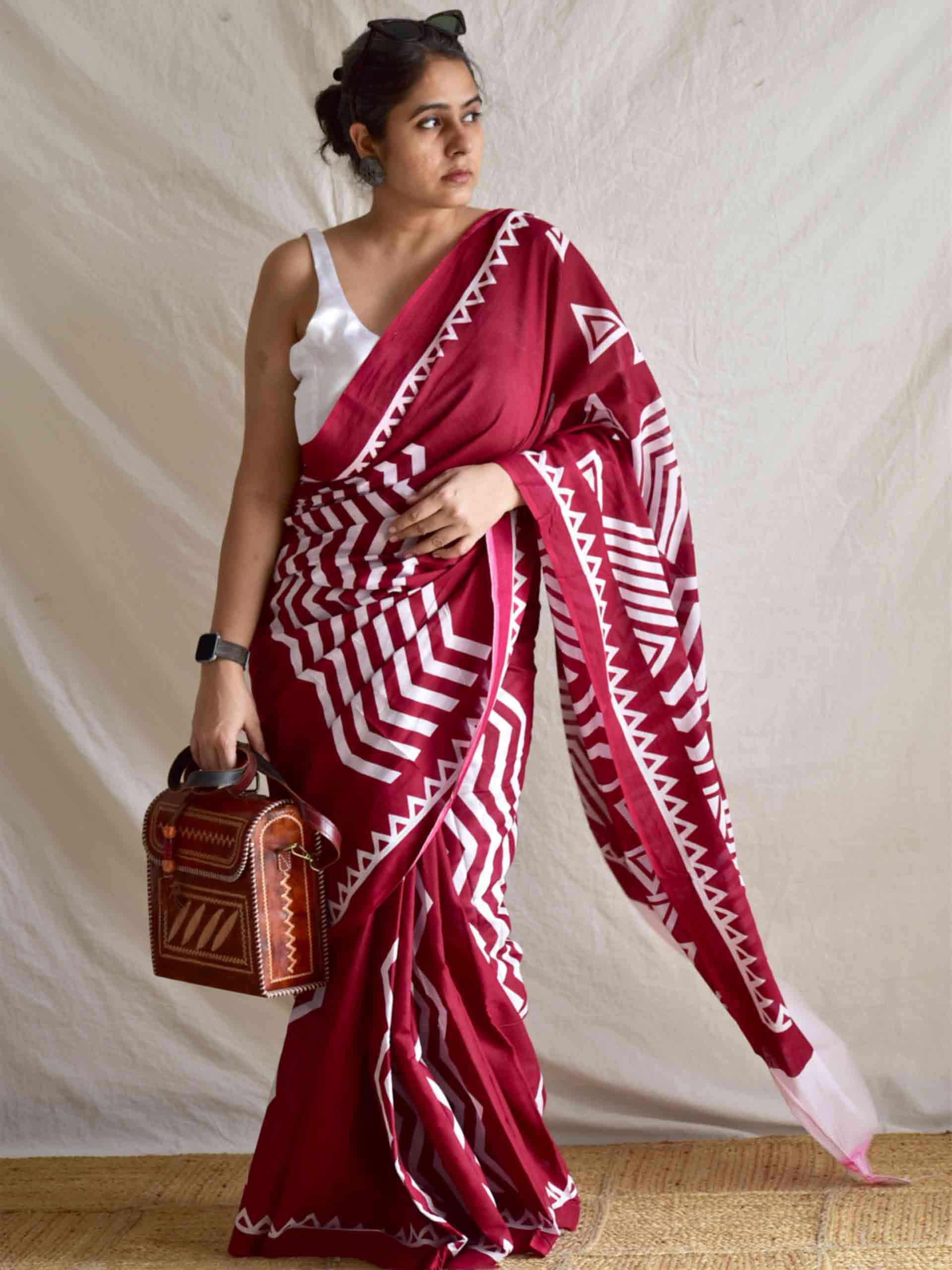 Mastermind - Mul cotton saree