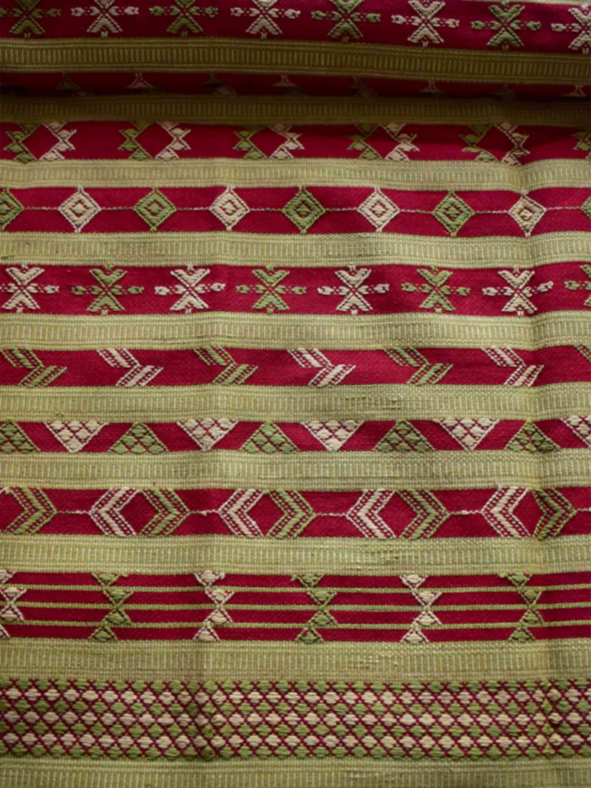 Beauty Canvas - kashida handloom Foyer Rug 36x72