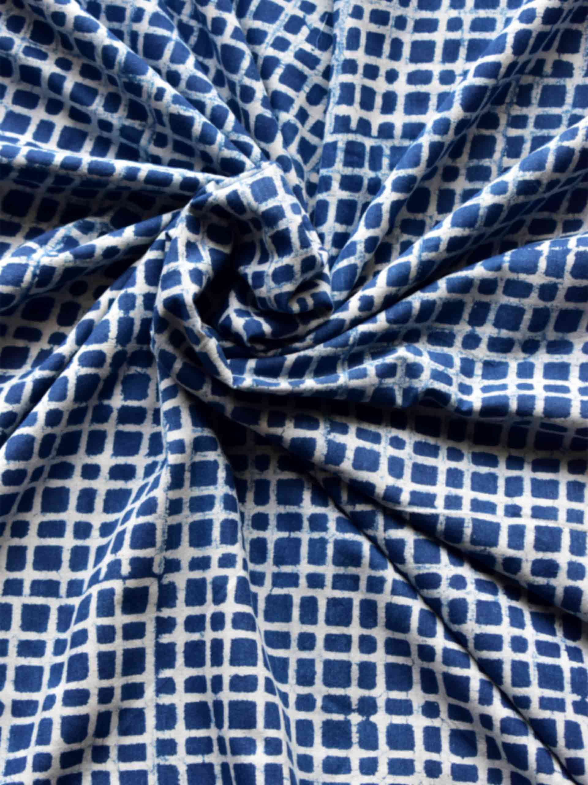 Dhaara - hand block printed Cotton fabric 200 per meter