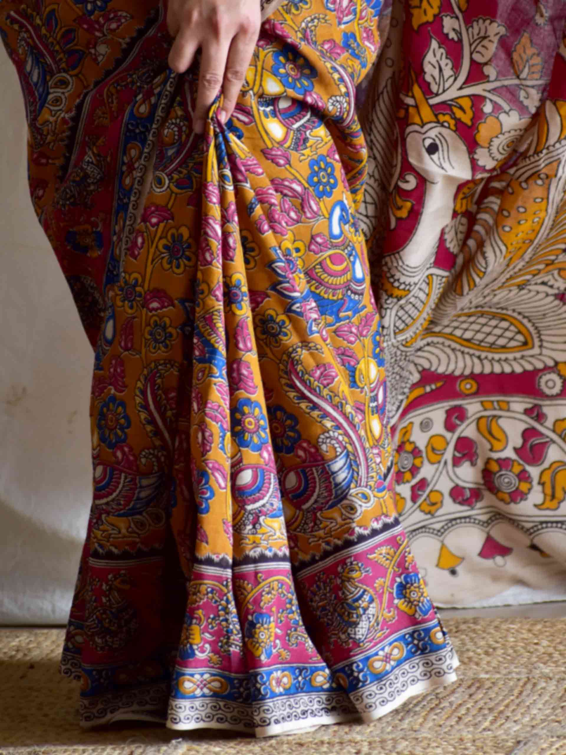 Saundha - kalamkari printed saree