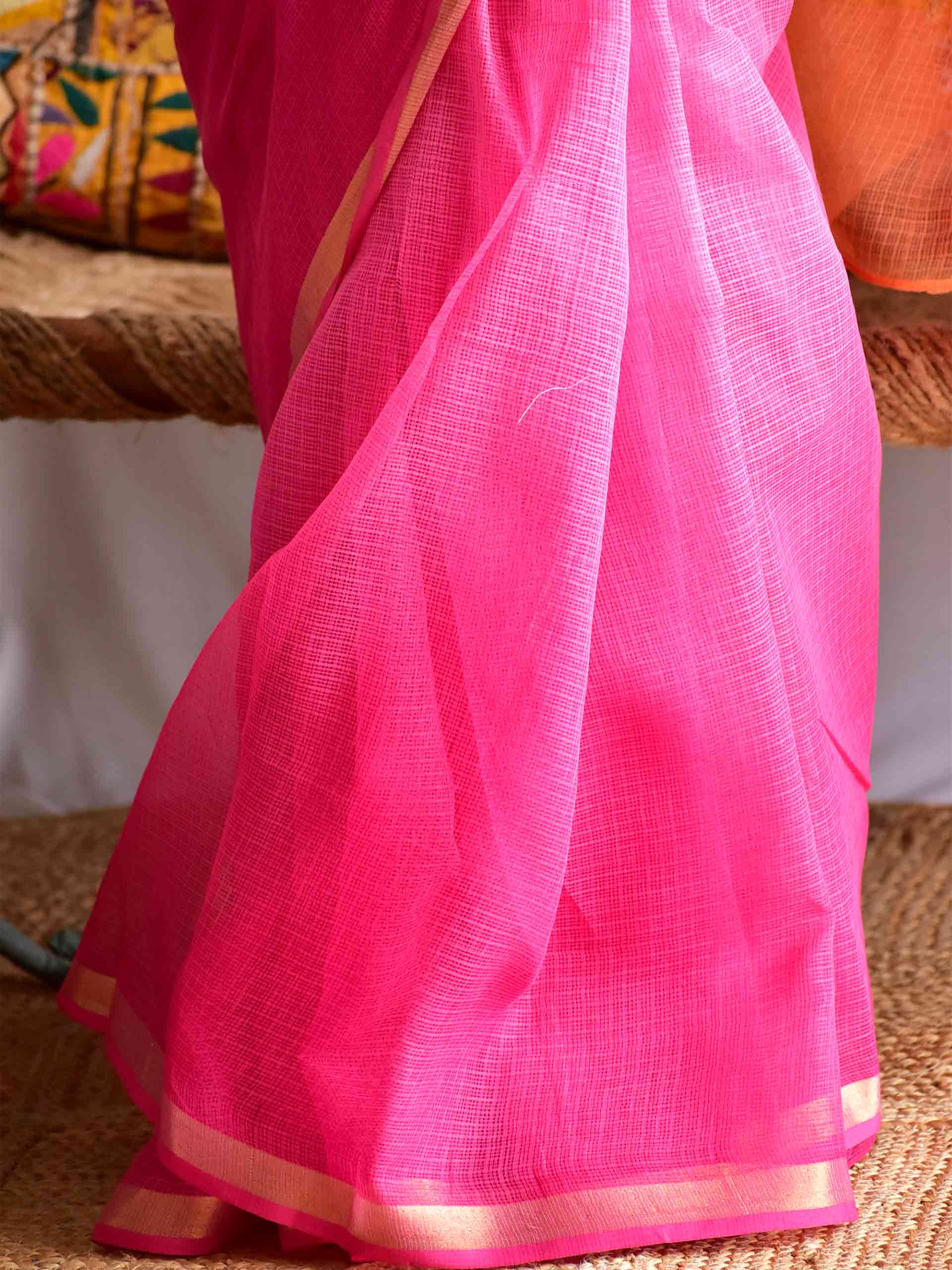 Khushi - Tie and Dye Kota saree
