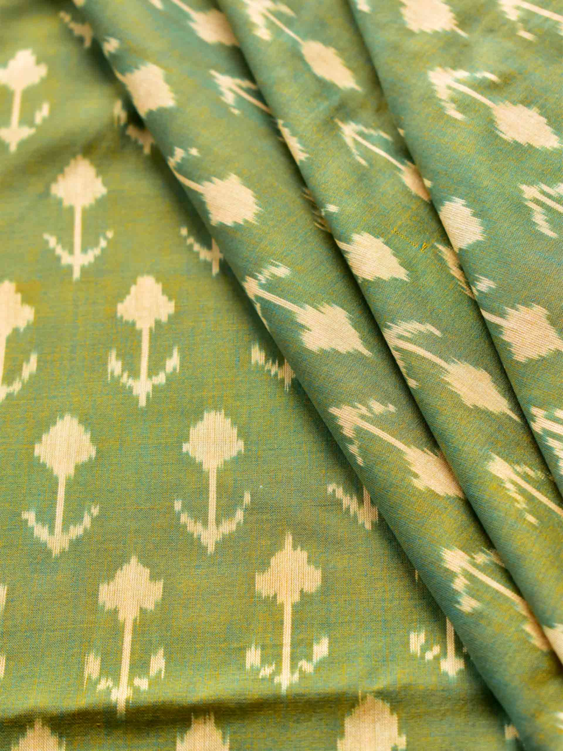Greener - Ikat Handwoven fabric 1650 per meter