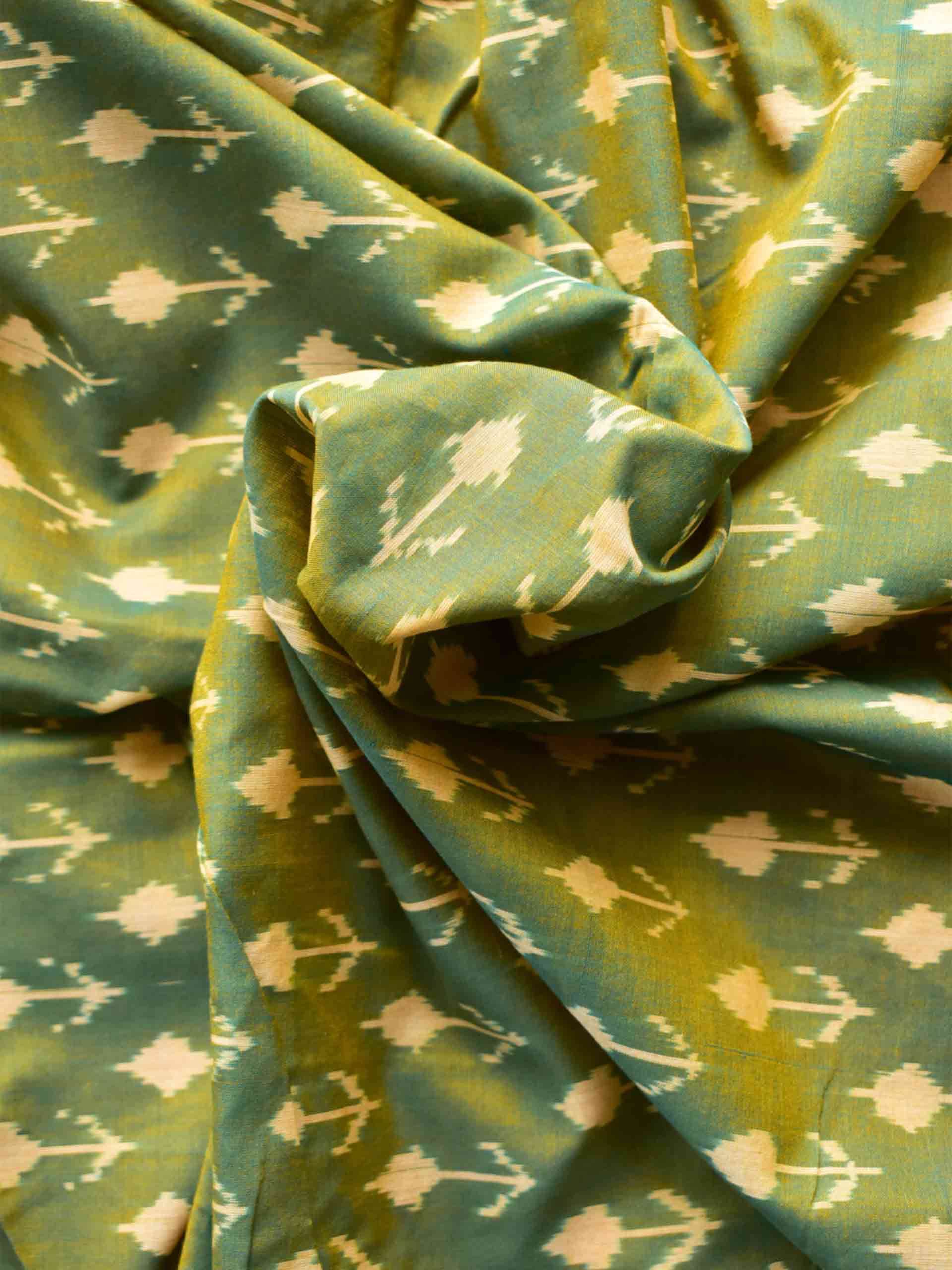 Greener - Ikat Handwoven fabric 1650 per meter