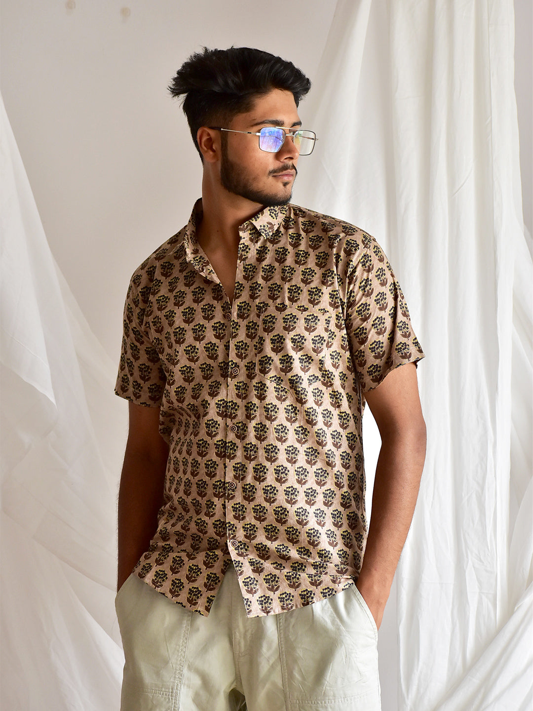 Cross - Printed Shirt