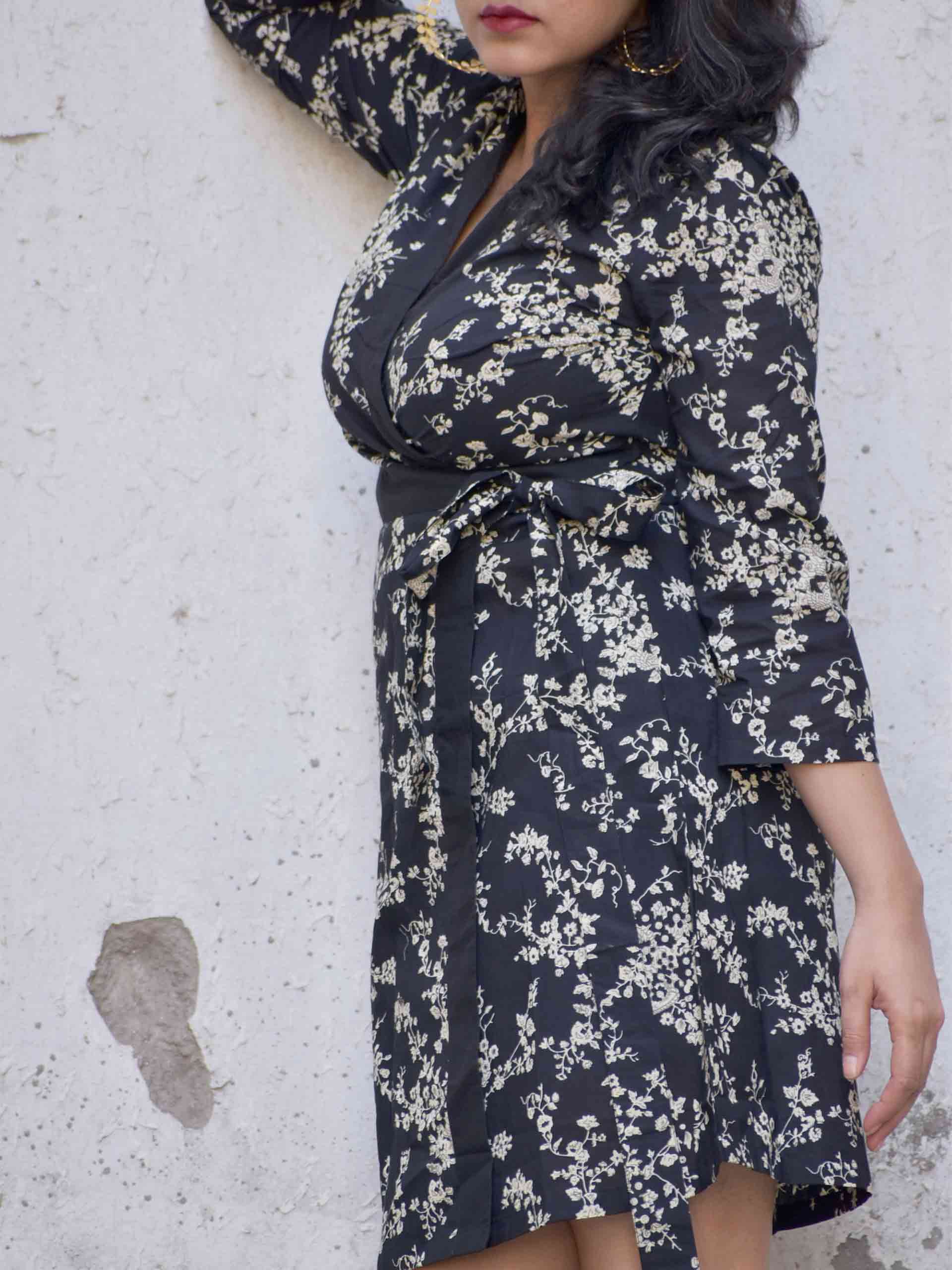 Akari - Kimono wrap dress