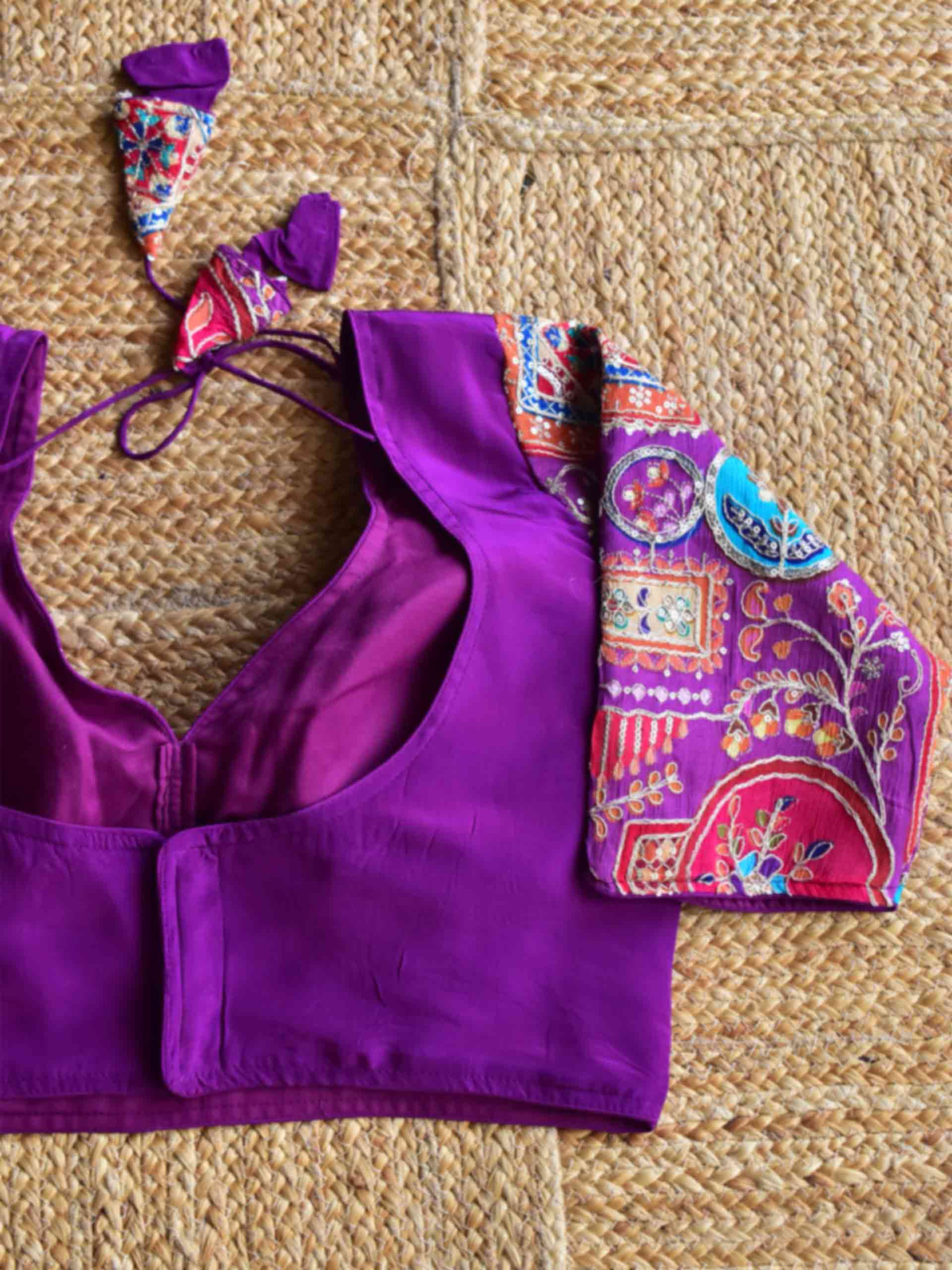 Sample 012 - Royol Ambi Satin Blouse