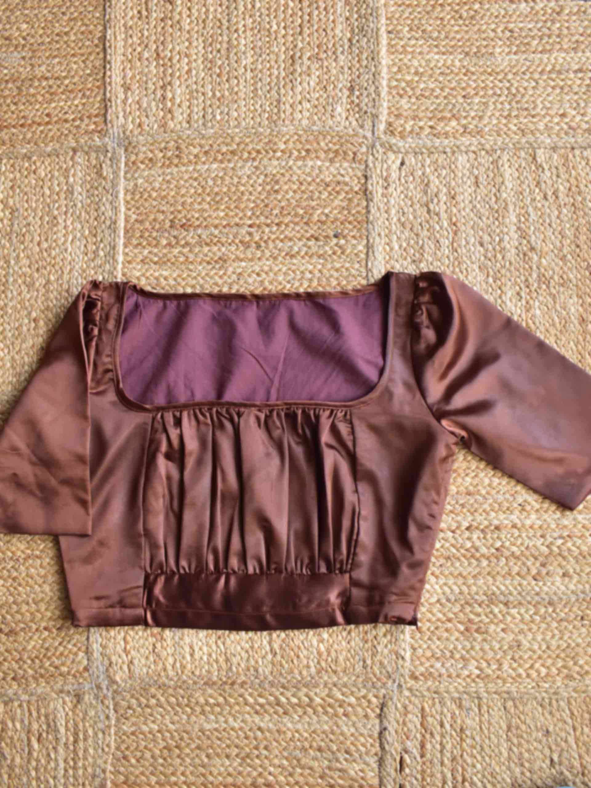 Sample 018 - Satin Blouse