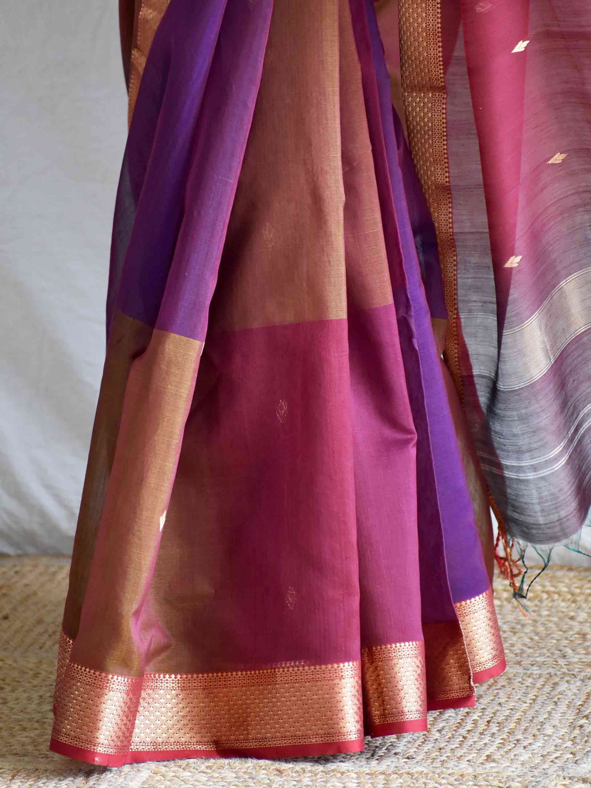 Pardesiyan -  Maheshwari Handloom Silk Saree