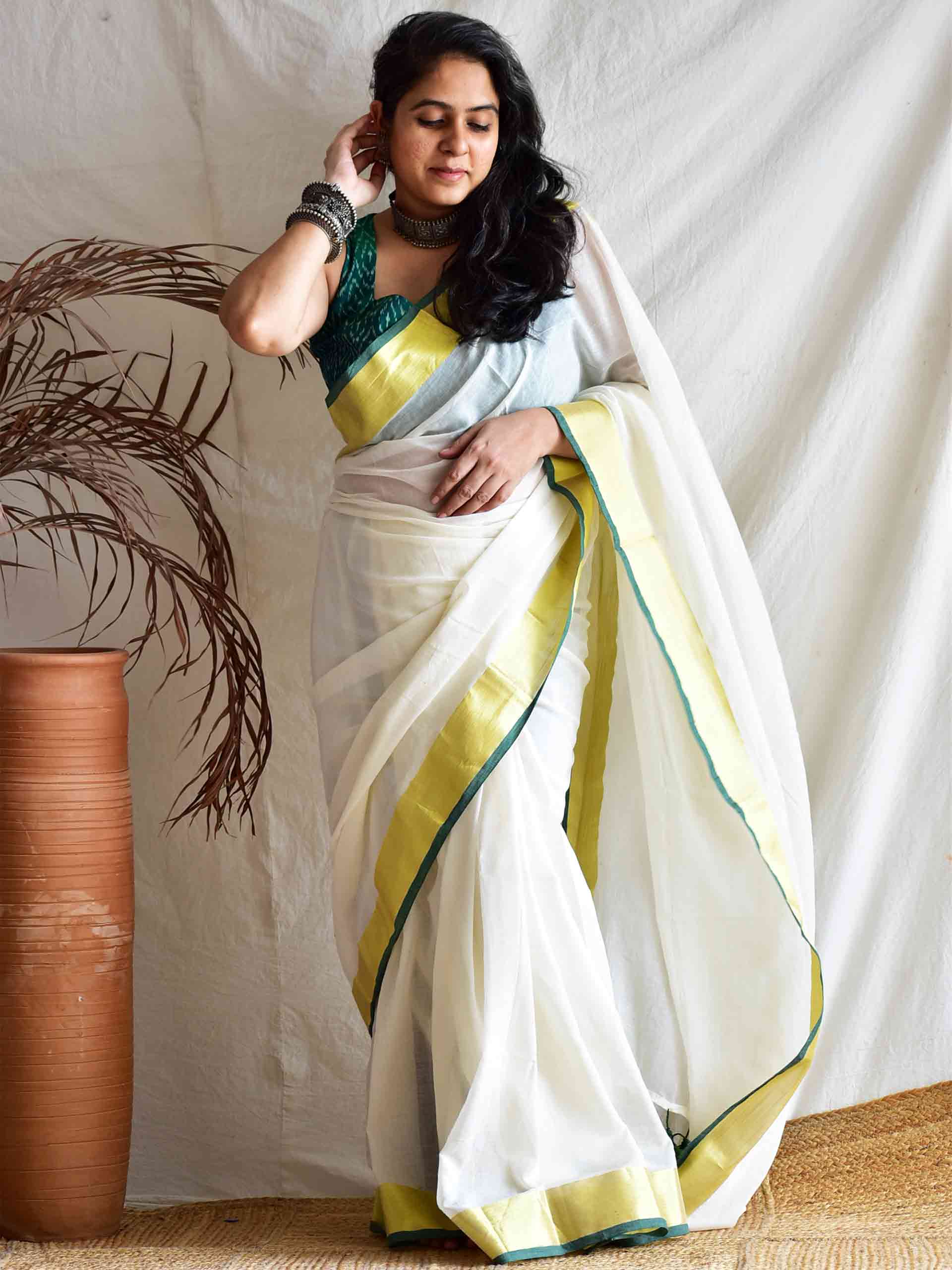 Serenity - Mul Tissue Saree