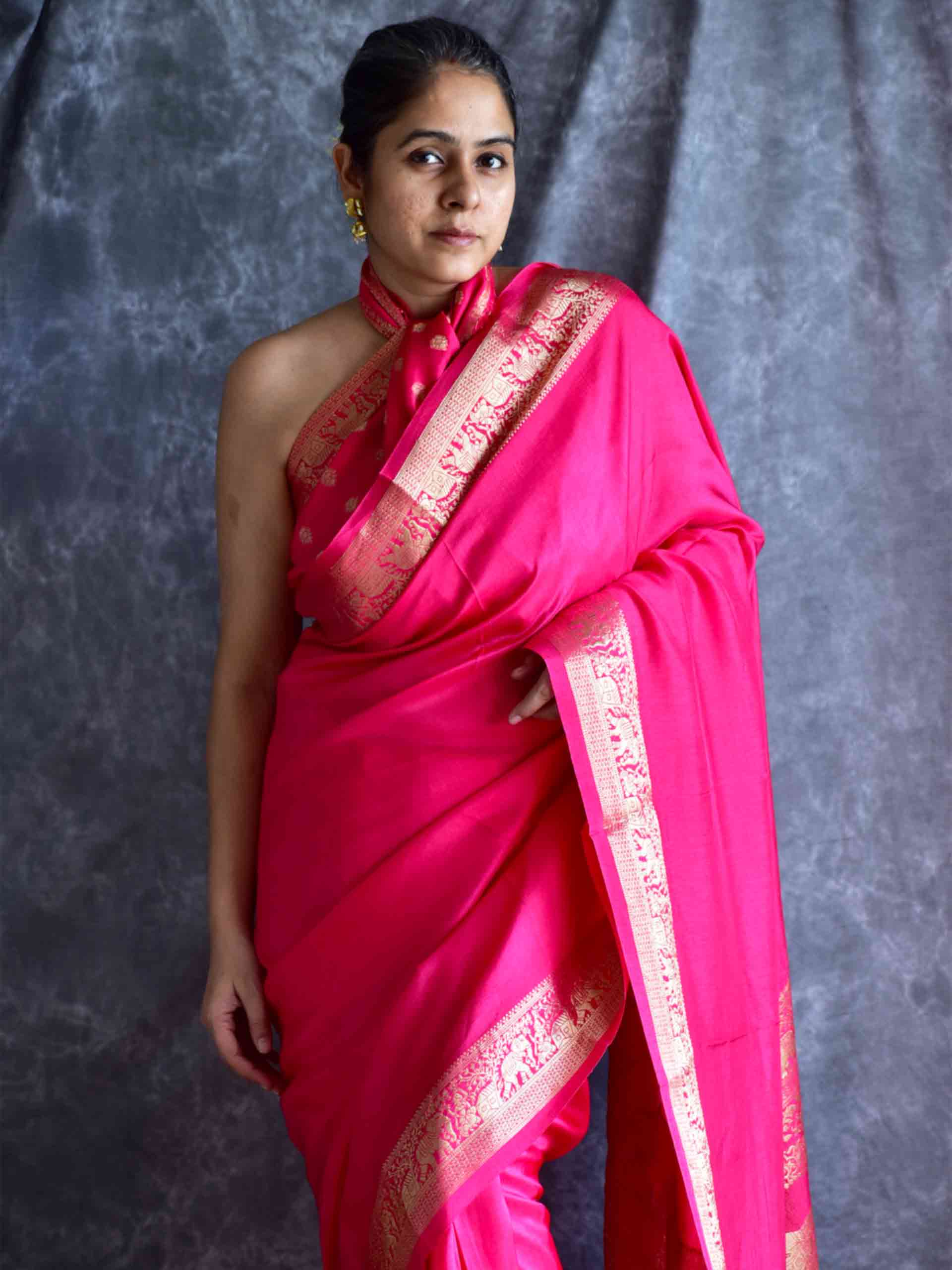 Padma Ragini - Dola silk zari pallu saree