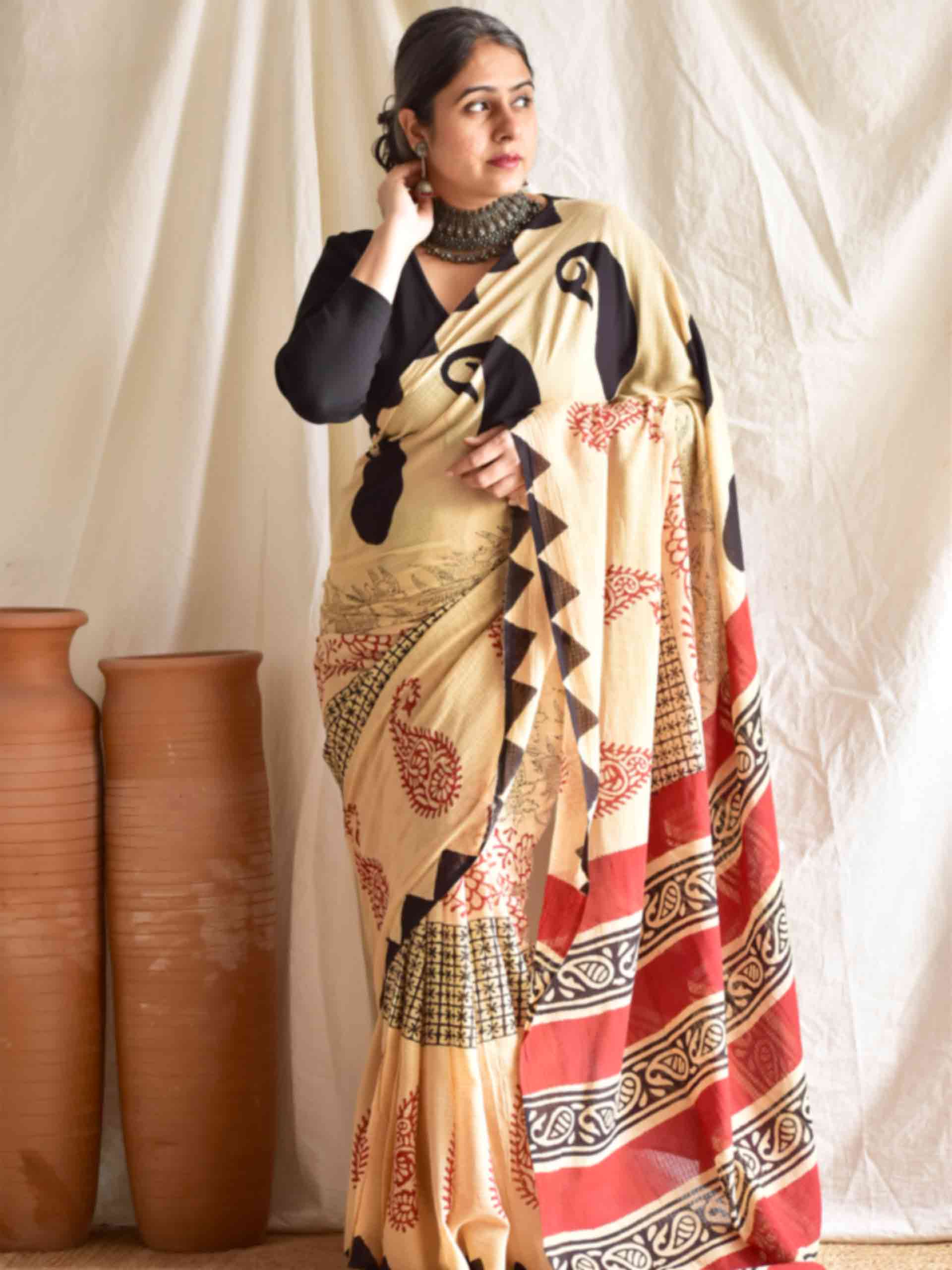 Muskurahat - kota cotton saree