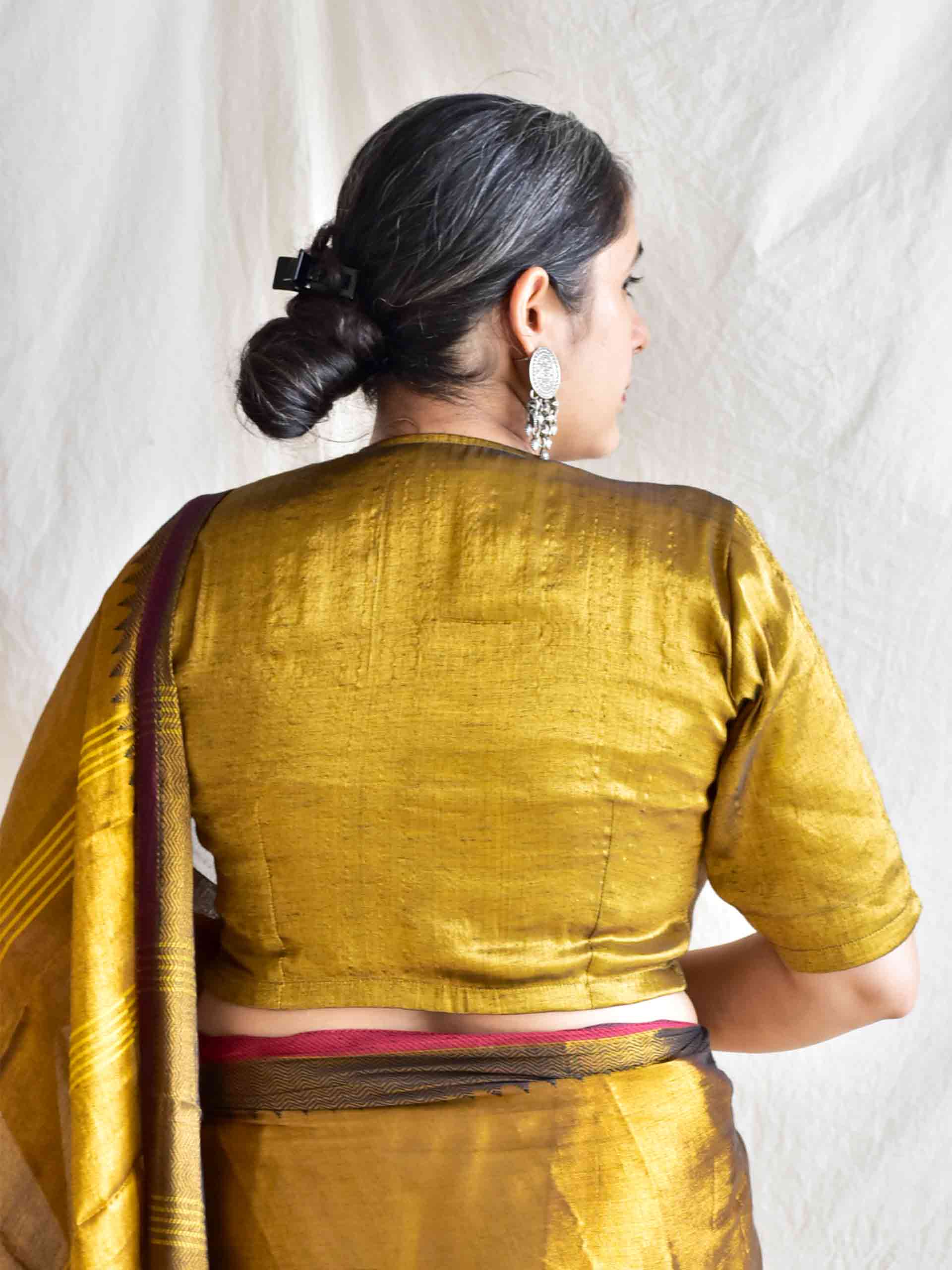 UD054 Gold - Tissue blouse