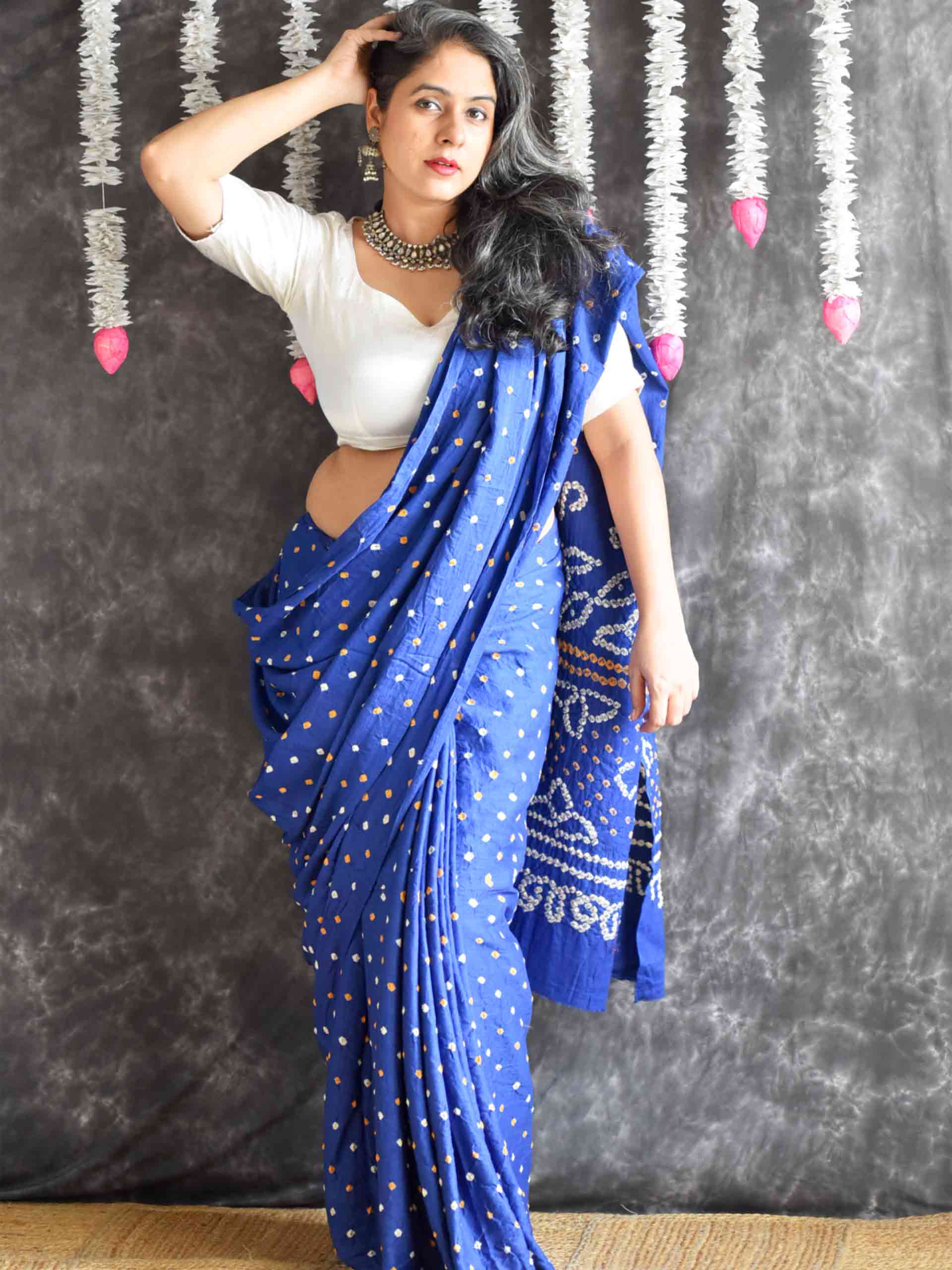 Ambar rasiya -  Bandhej Saree