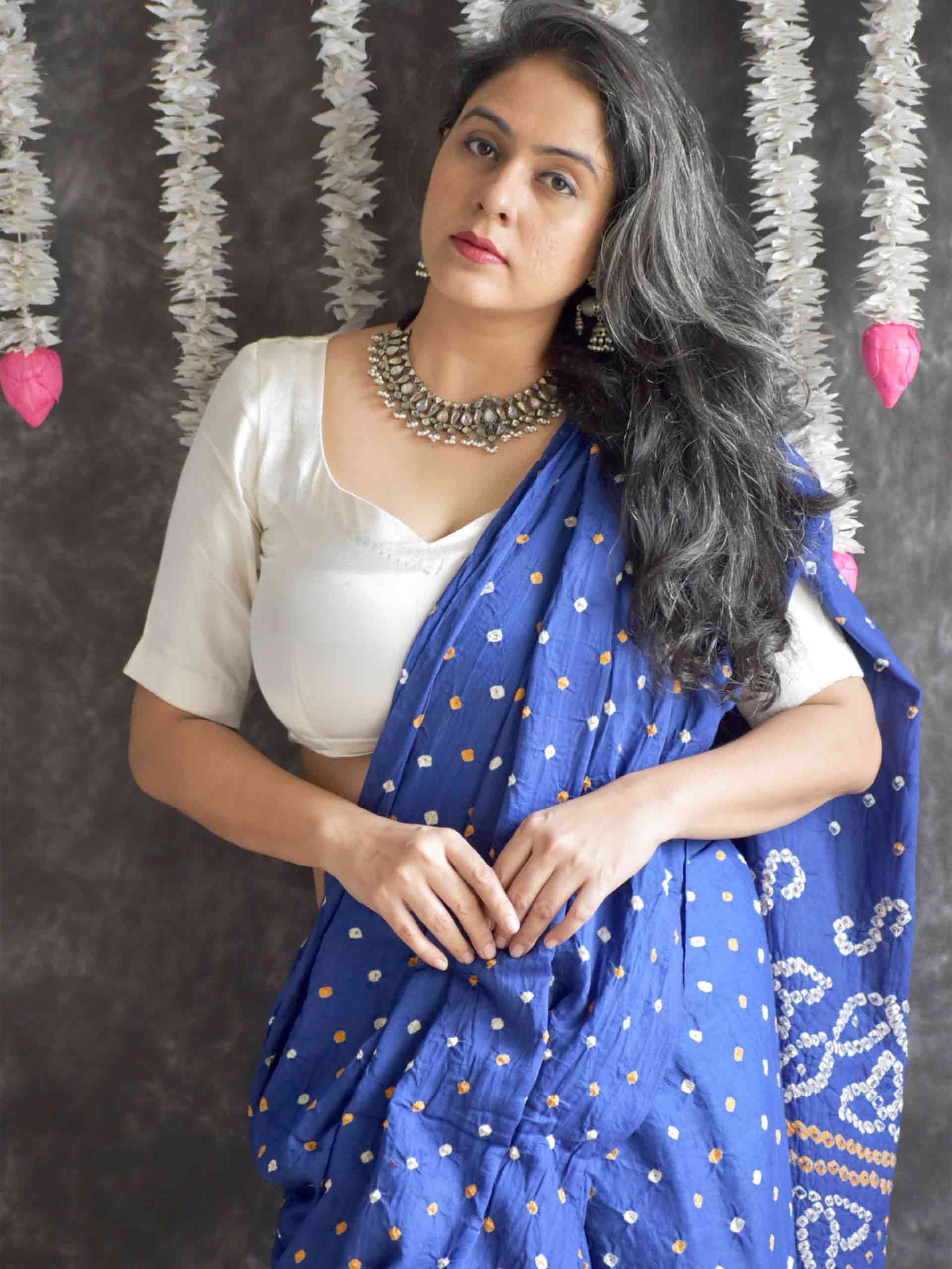 Ambar rasiya -  Bandhej Saree