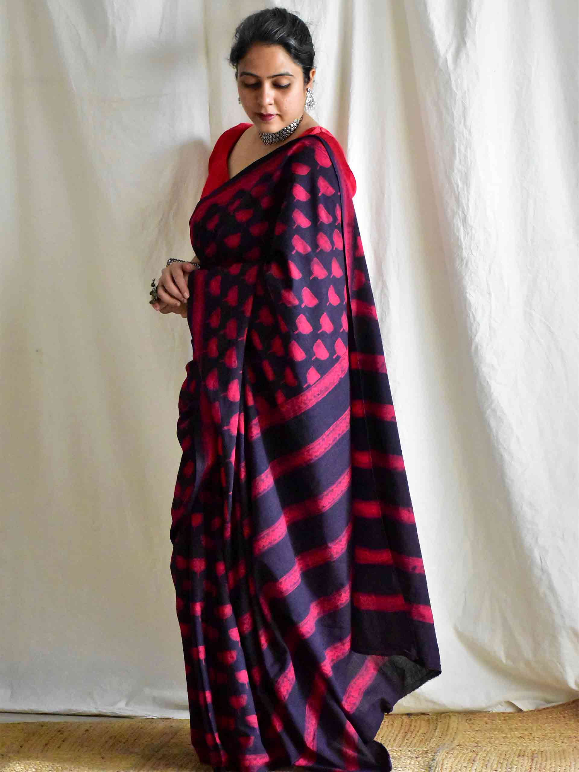 Tara - mul cotton saree