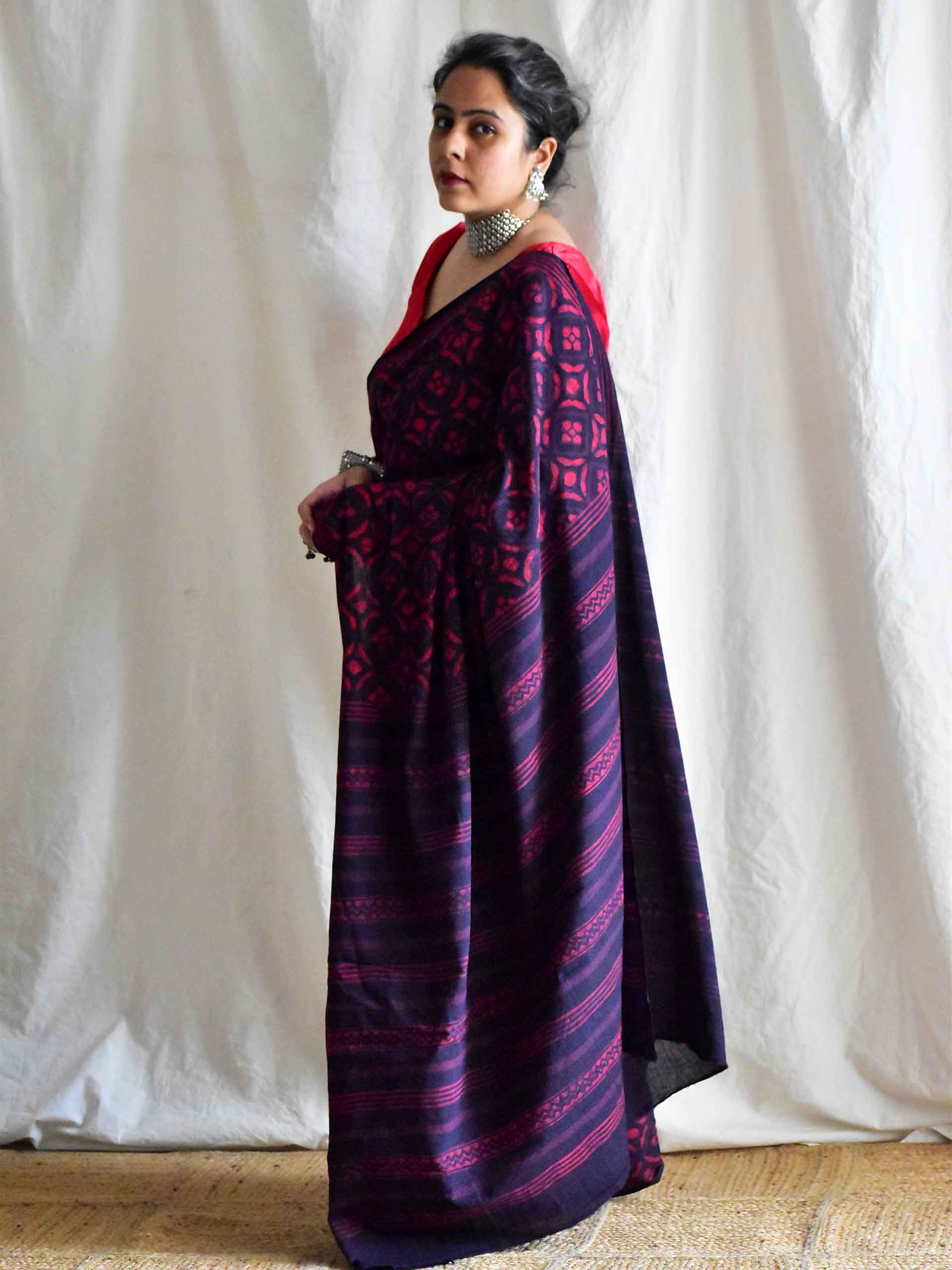 Vaahini - mul cotton saree