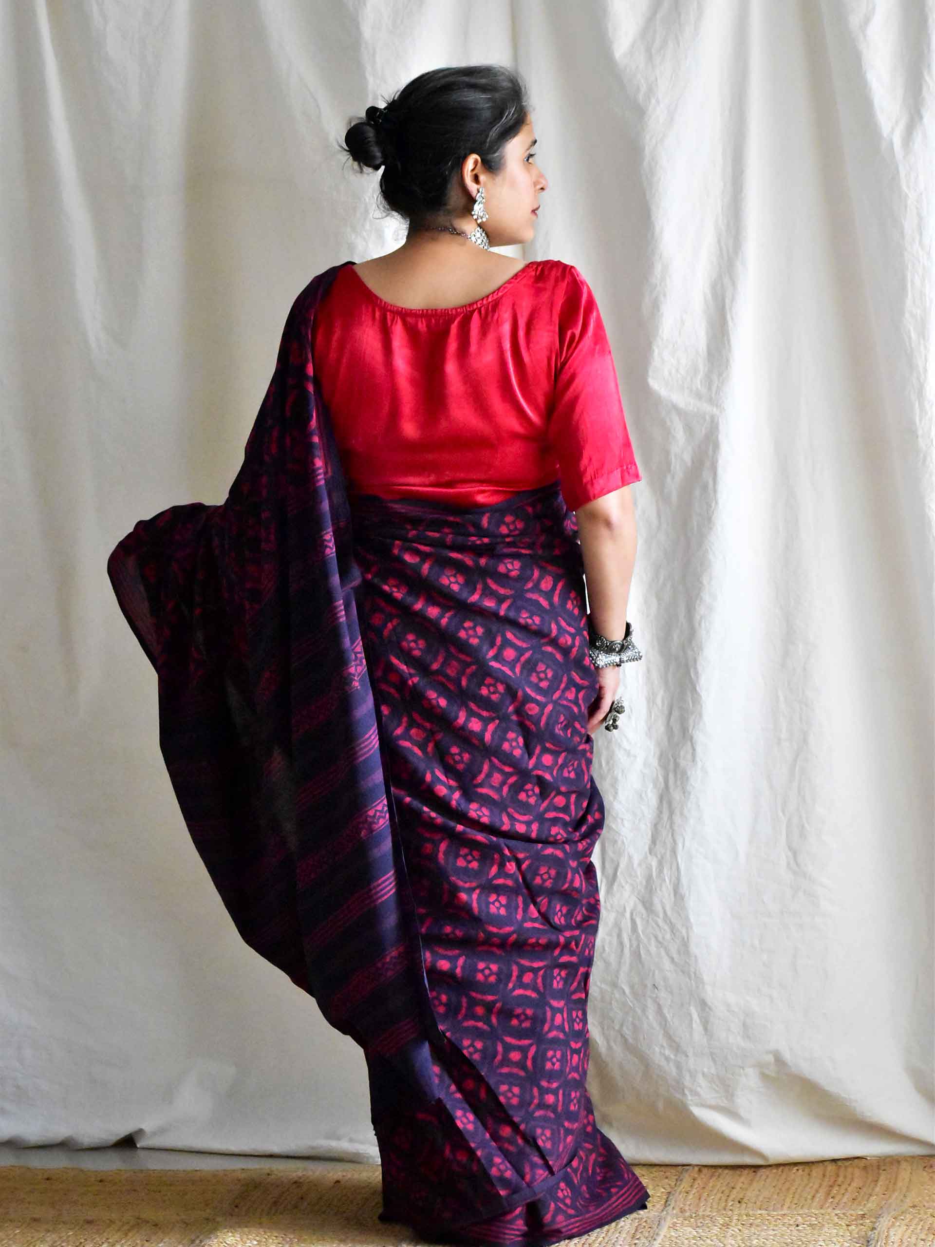 Vaahini - mul cotton saree