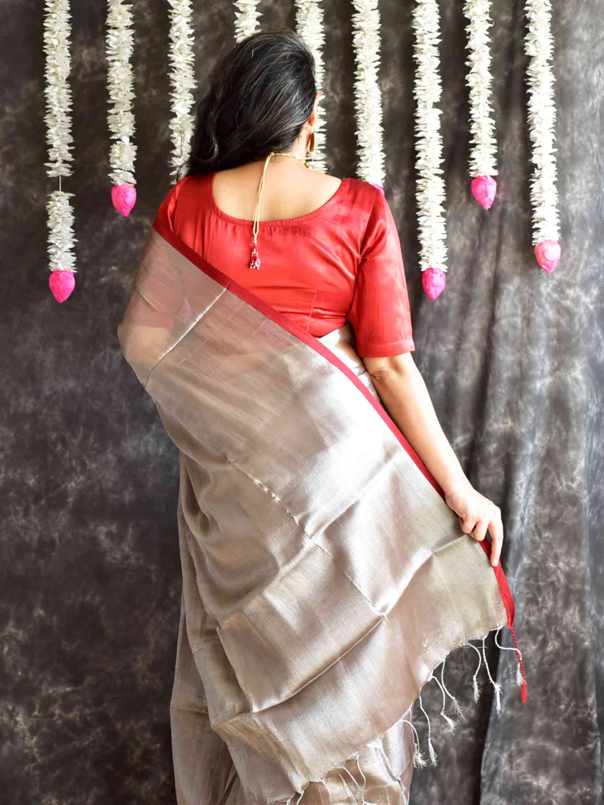 Chandrika Glow - Tissue Saree